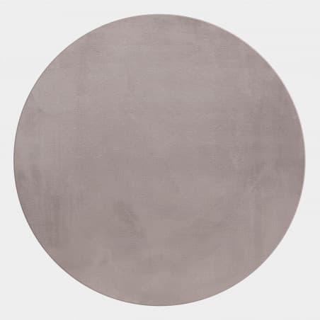 Kusový koberec kruh Pouffy 5100 beige Kruh Ø 120 cm