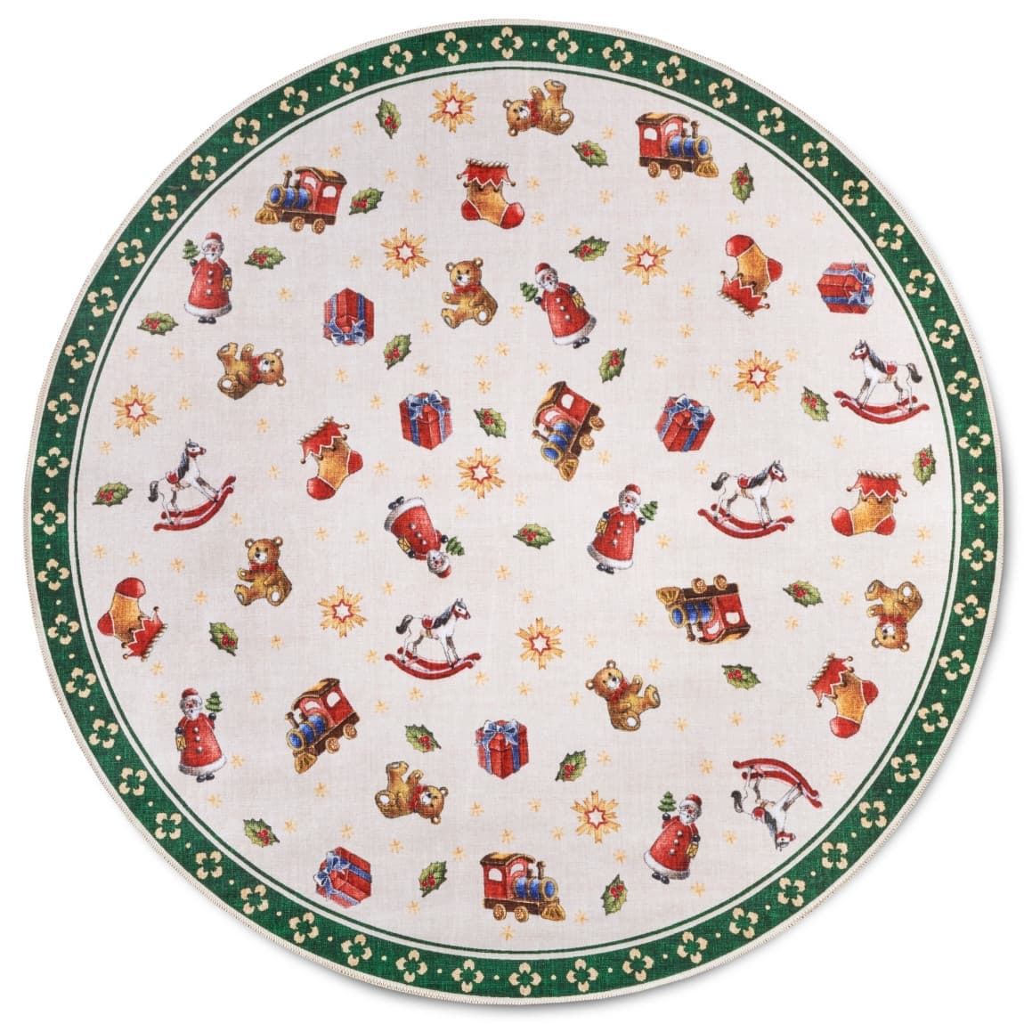 Kusový koberec Villeroy & Boch 106193 Green, Multicolor kruh Kruh Ø 150 cm