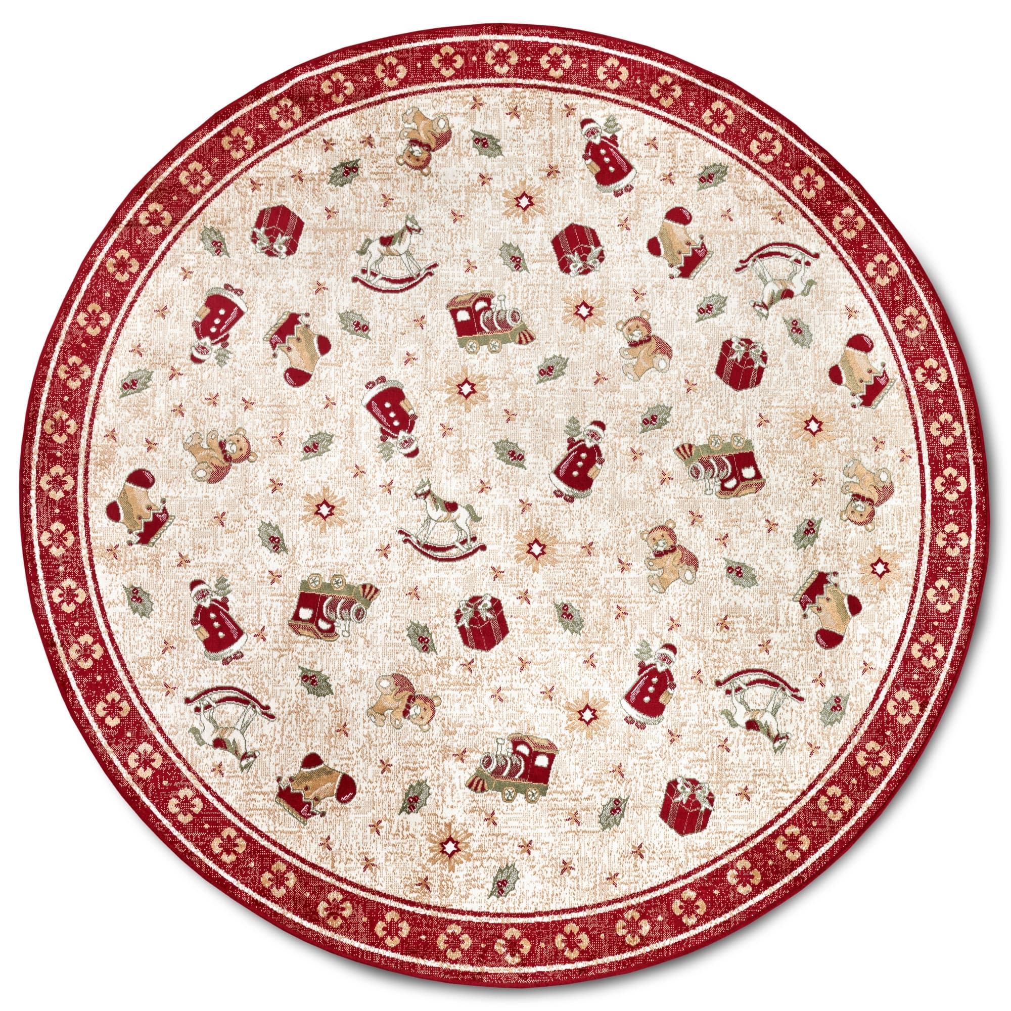 Kusový koberec Villeroy & Boch Toy's delight 106217 Red, Multicolor kruh Kruh Ø 160 cm 4