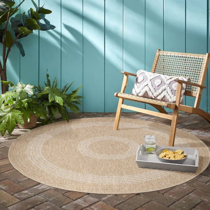 Kusový koberec Comilla 0886 beige Kruh Ø 120 cm