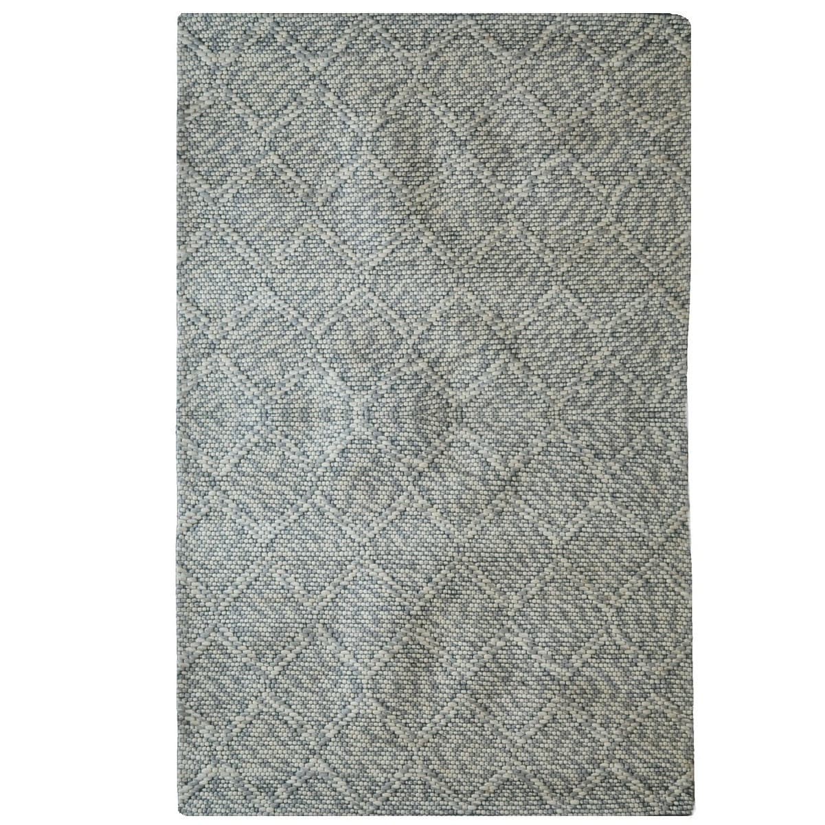 Kusový ručně tkaný koberec Woolen 4 Grey