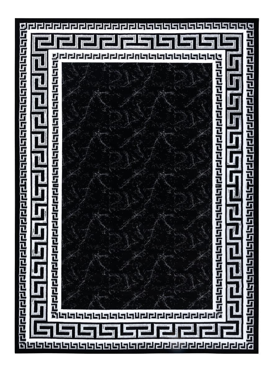 Kusový koberec Gloss 2813 87 greek black/grey