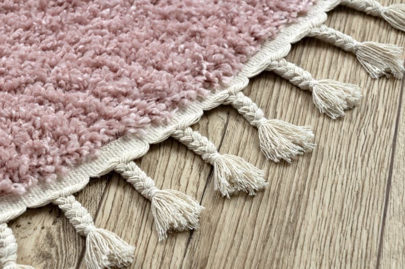 Kusový koberec Berber 9000 pink kruh Kruh Ø 160 cm 2