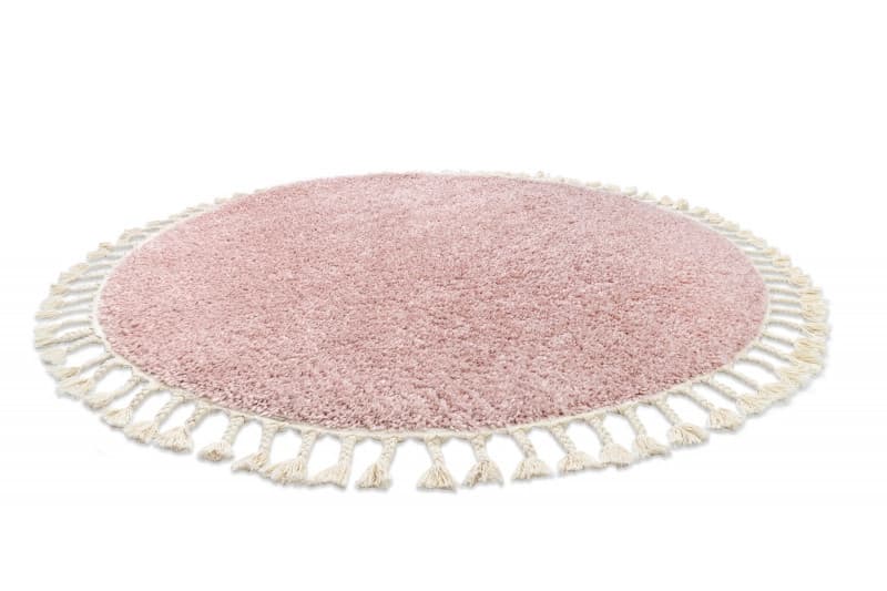 Kusový koberec Berber 9000 pink kruh Kruh Ø 160 cm 7
