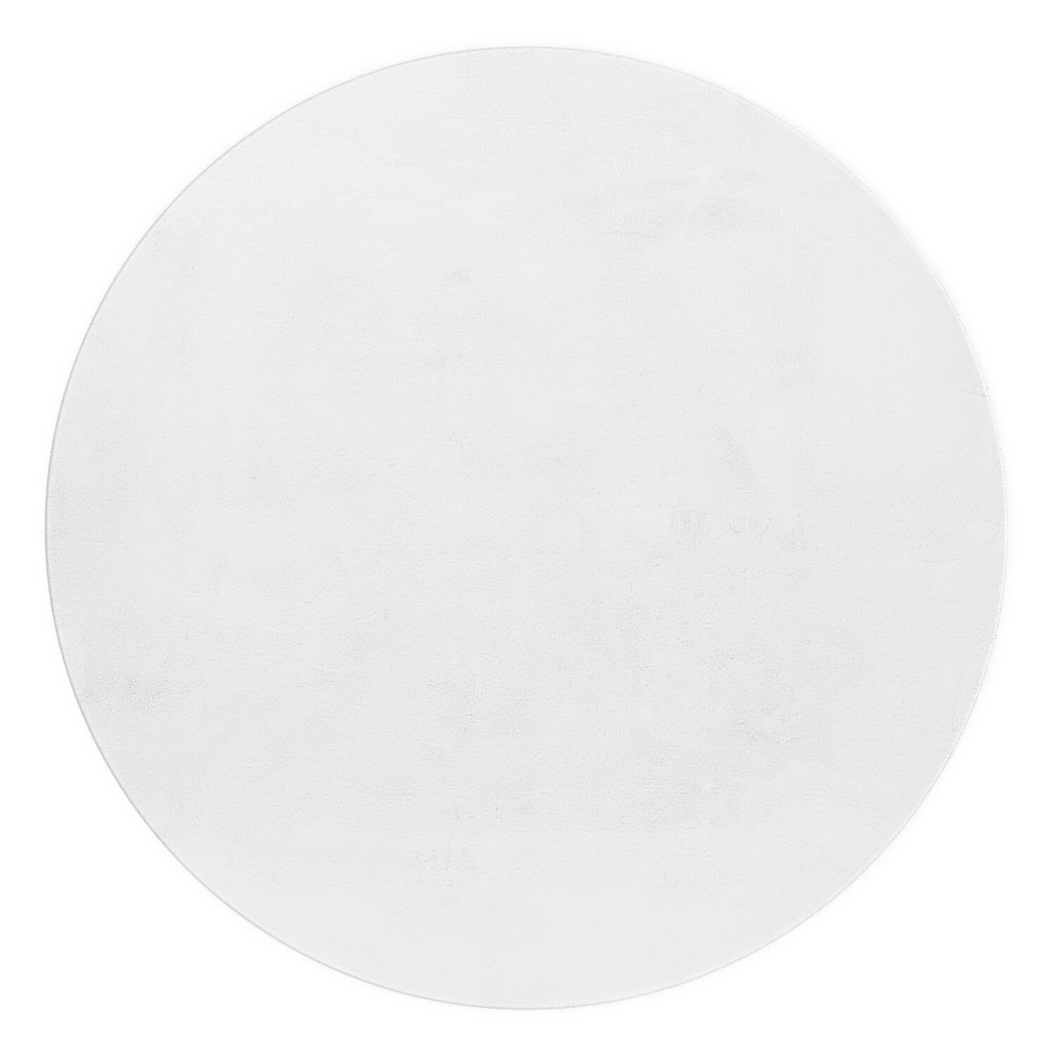 Kusový koberec Pouffy 5100 White kruh