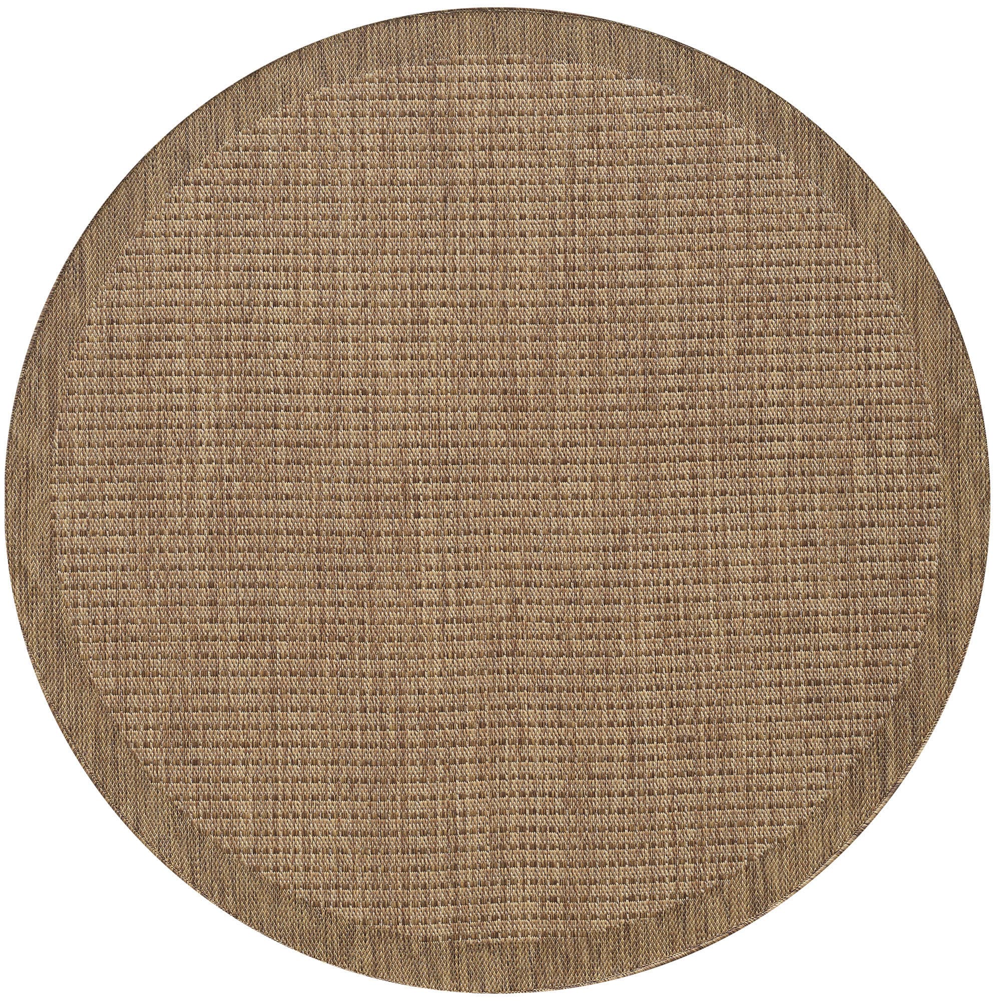 Kusový koberec Giza 1410 Brown kruh