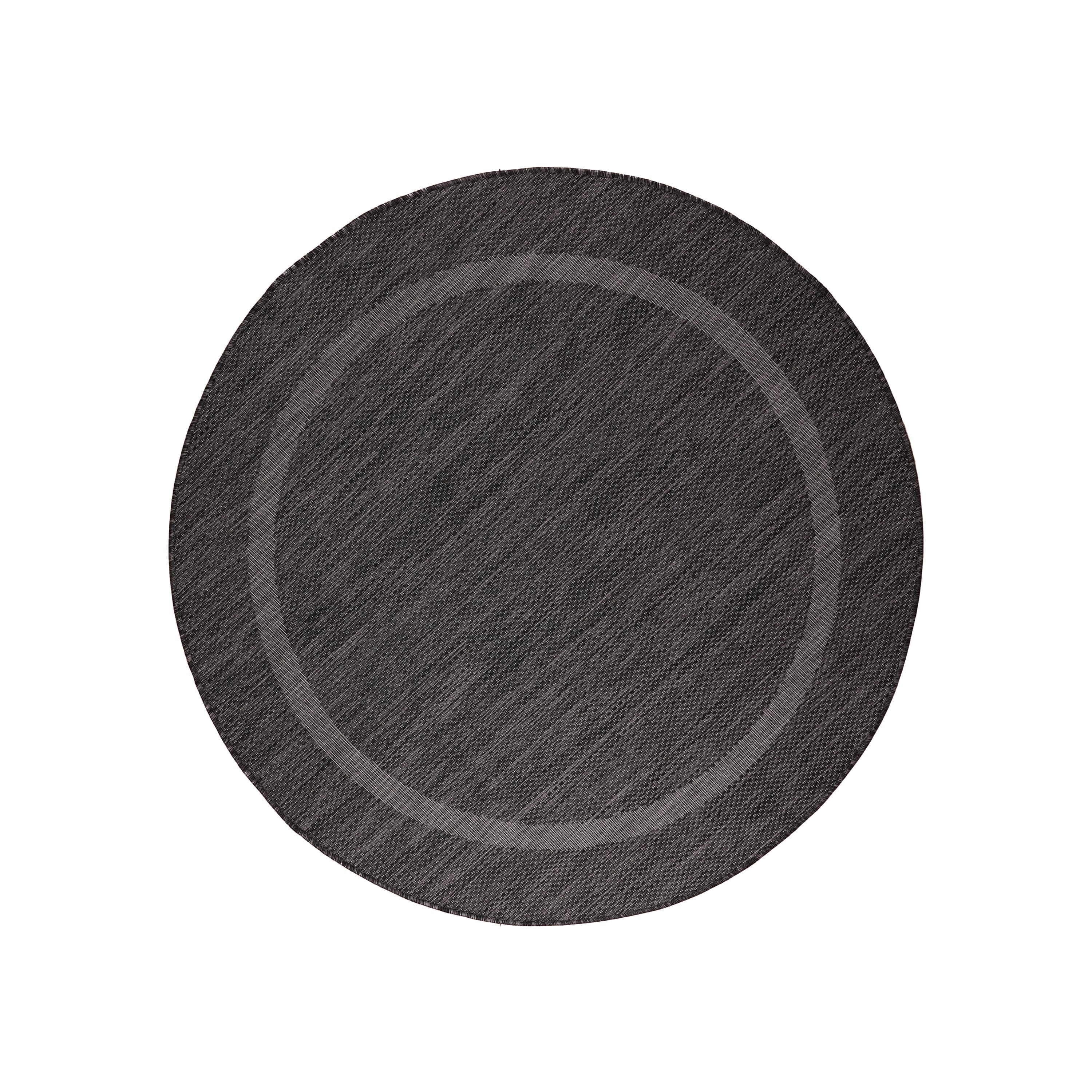 Kusový koberec Relax 4311 Black kruh