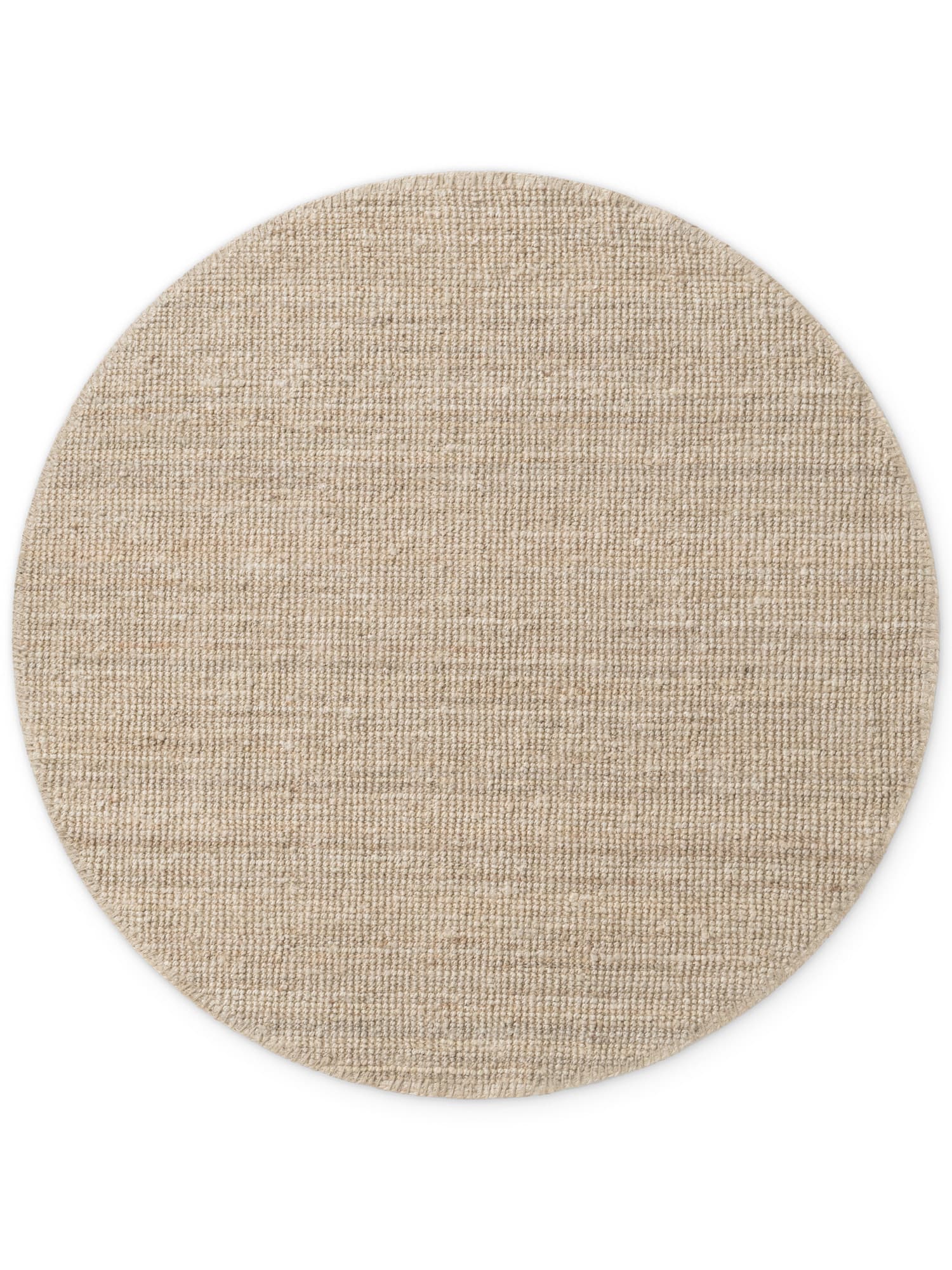 Kusový koberec Jaipur Ivory/White kruh