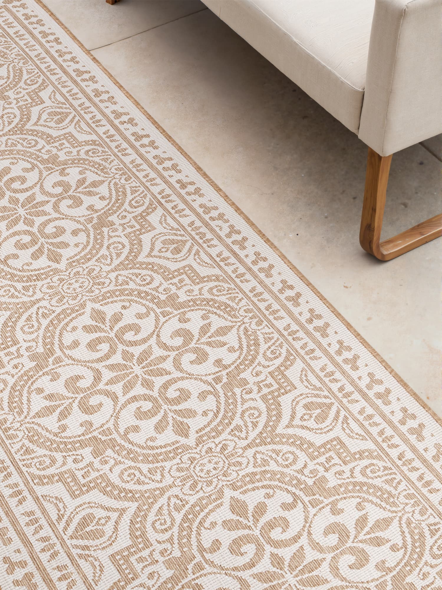 Běhoun Duet Rosel Beige/White - na ven i na doma 6