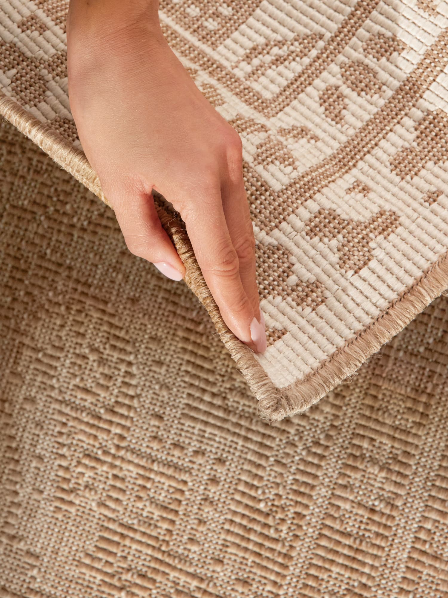 Běhoun Duet Rosel Beige/White - na ven i na doma 8