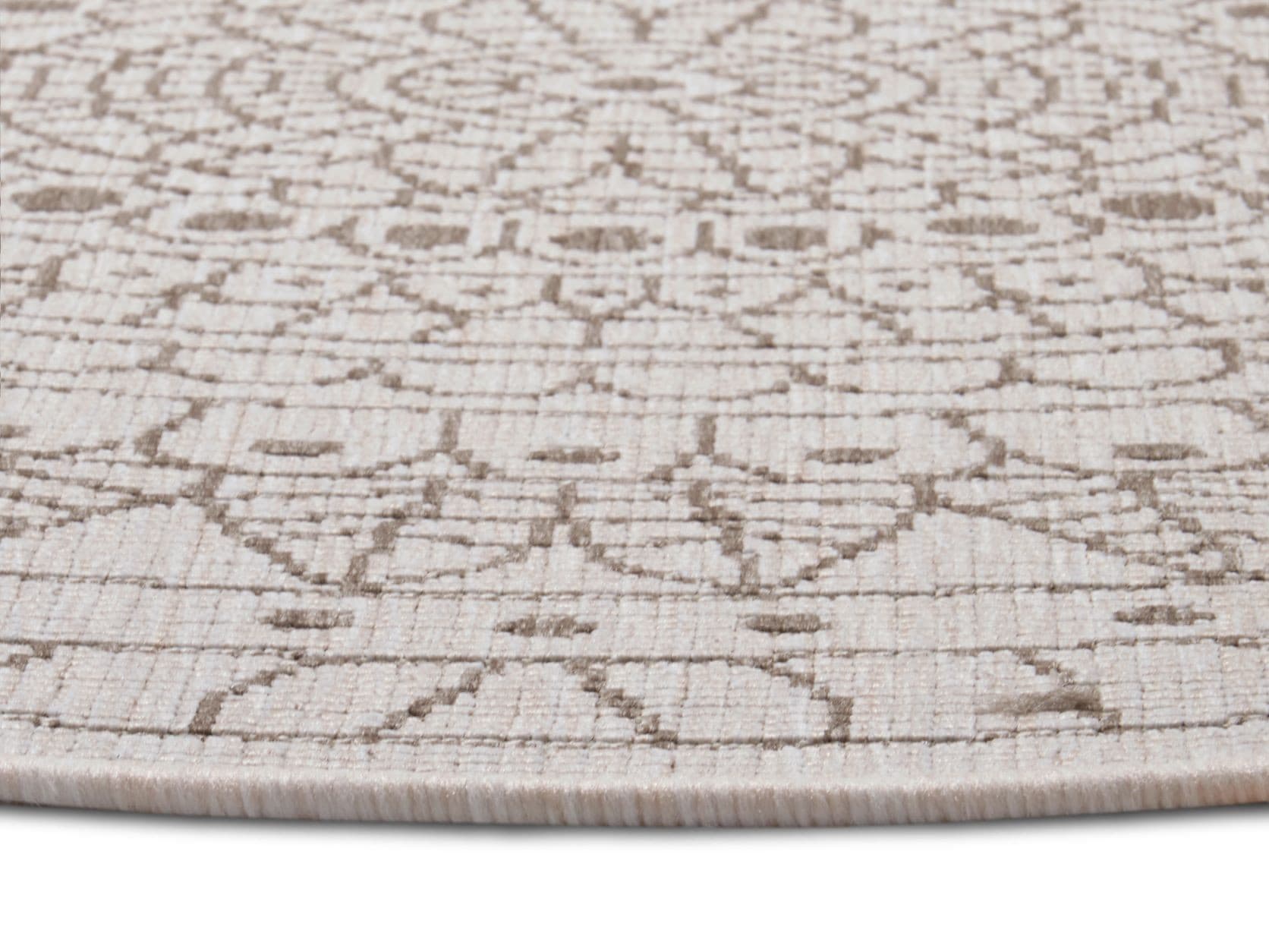 Kusový koberec Twin-Wendeteppiche 105475 Linen kruh – na ven i na doma Kruh Ø 140 cm 4