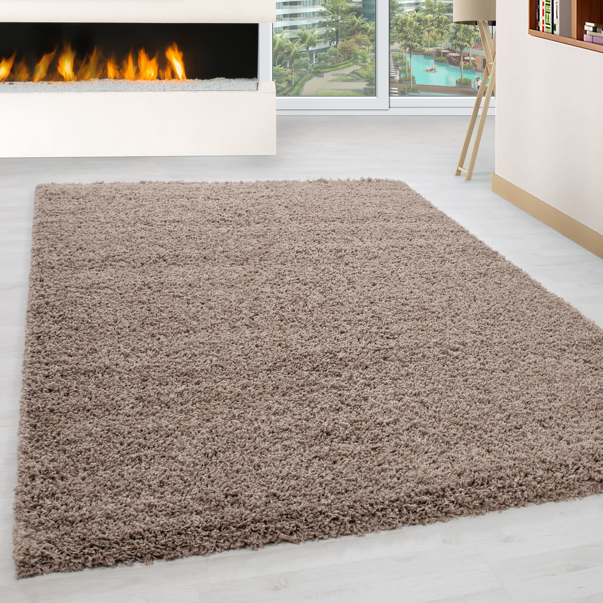 Kusový koberec Life Shaggy 1500 beige 2