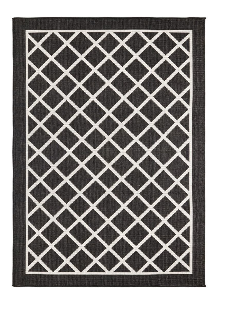 Kusový koberec Twin Supreme 103425 Sydney black creme