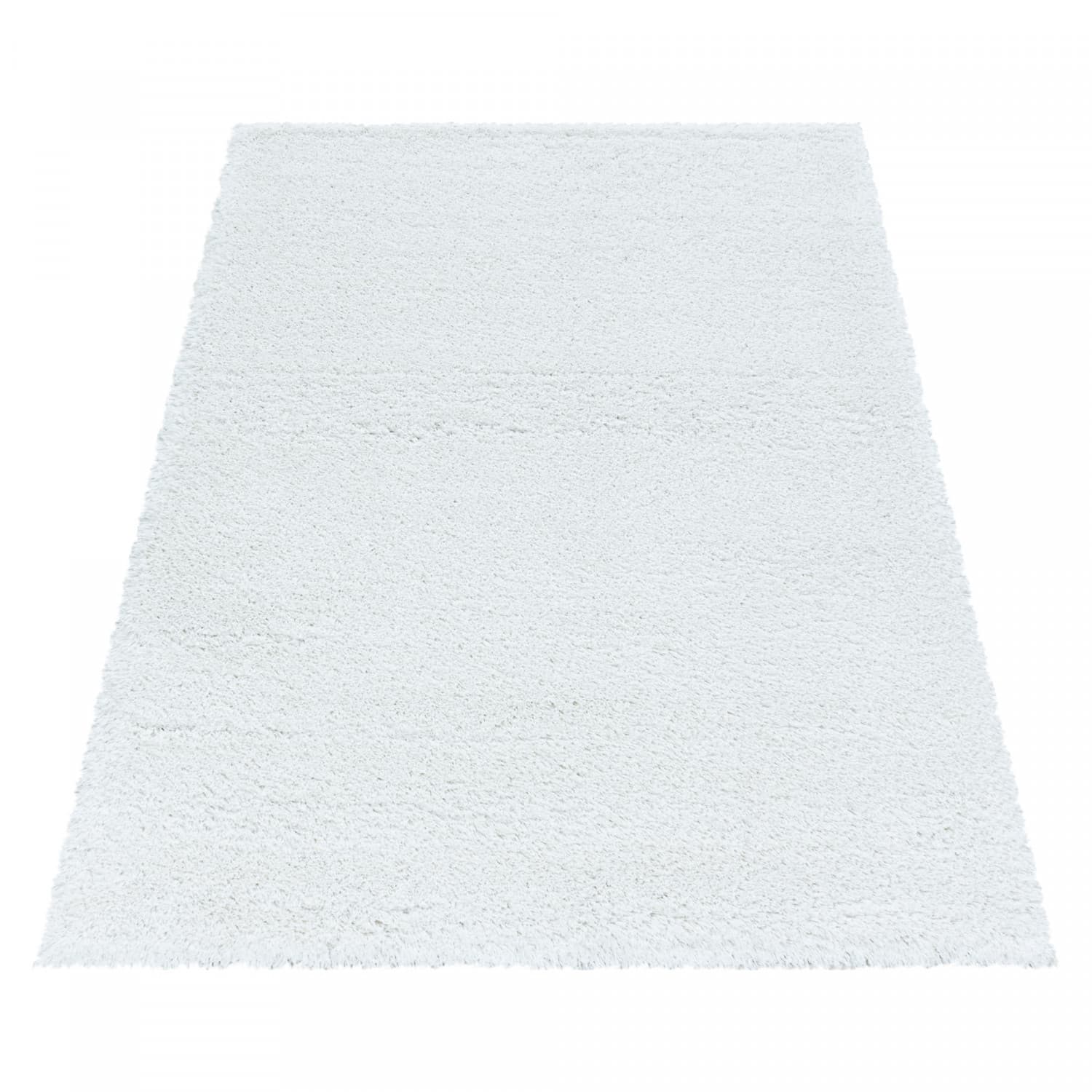 Kusový koberec Fluffy Shaggy 3500 white 2