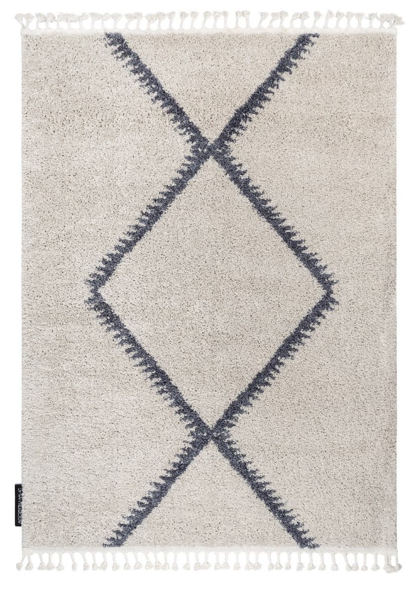 Kusový koberec Berber Maknes B5910 cream and grey