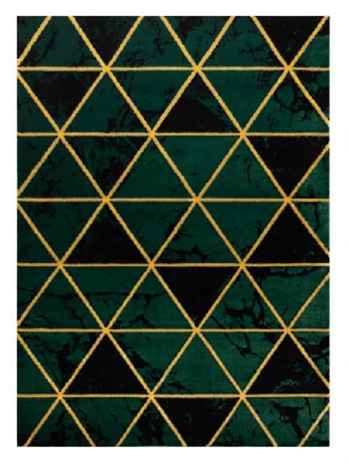 Kusový koberec Emerald 1020 green and gold