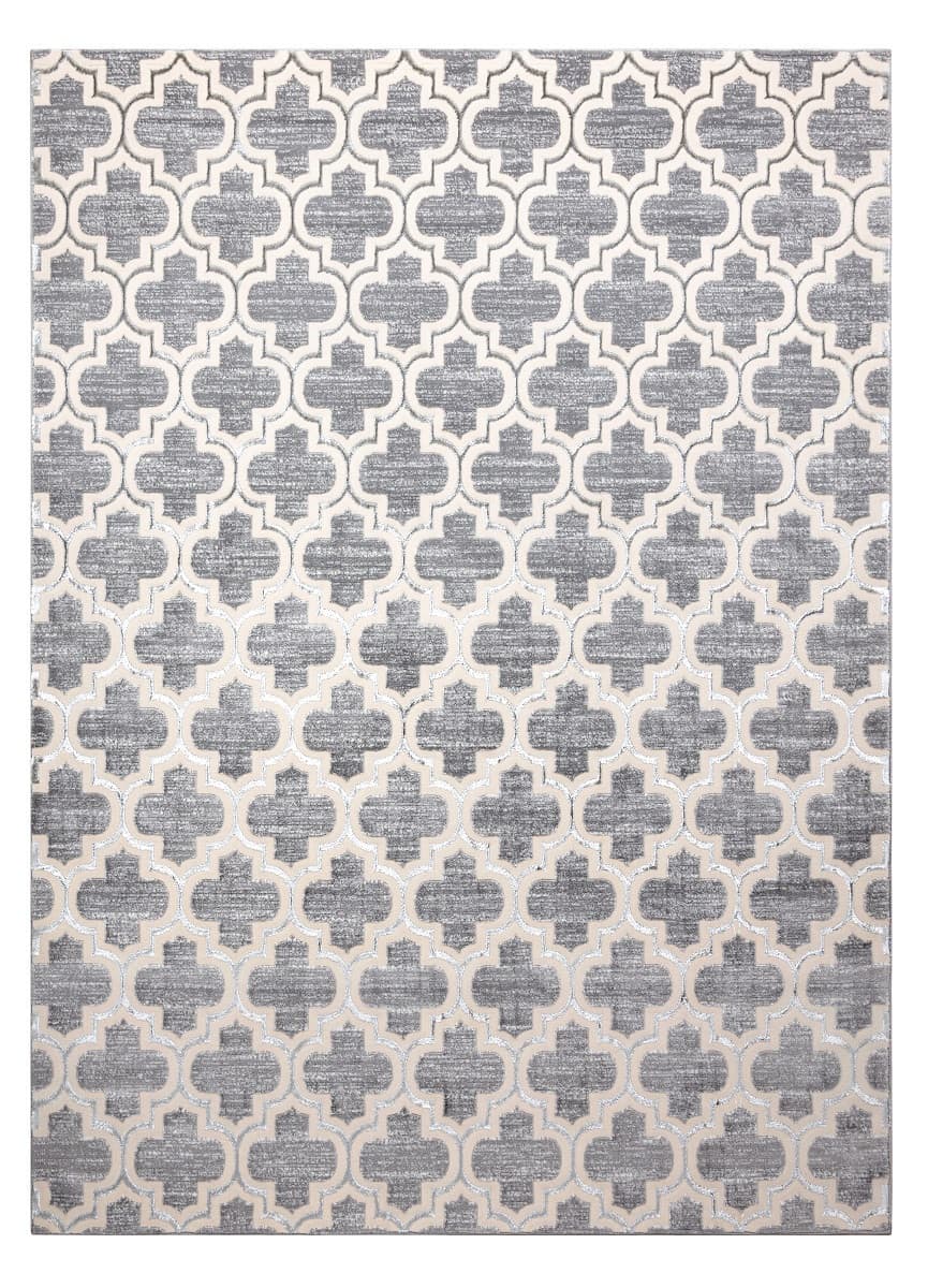 Kusový koberec Core W6764 Trellis grey/cream