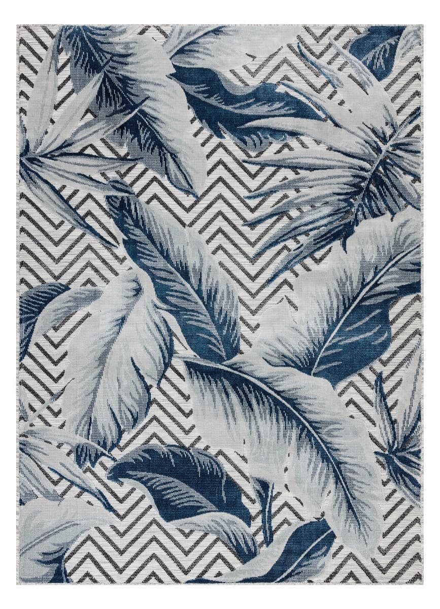 Kusový koberec Botanic 65242 Feathers grey – na ven i na doma
