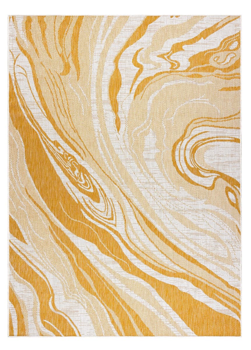 Kusový koberec Sion Sisal Marble 22169 ecru/yellow – na ven i na doma
