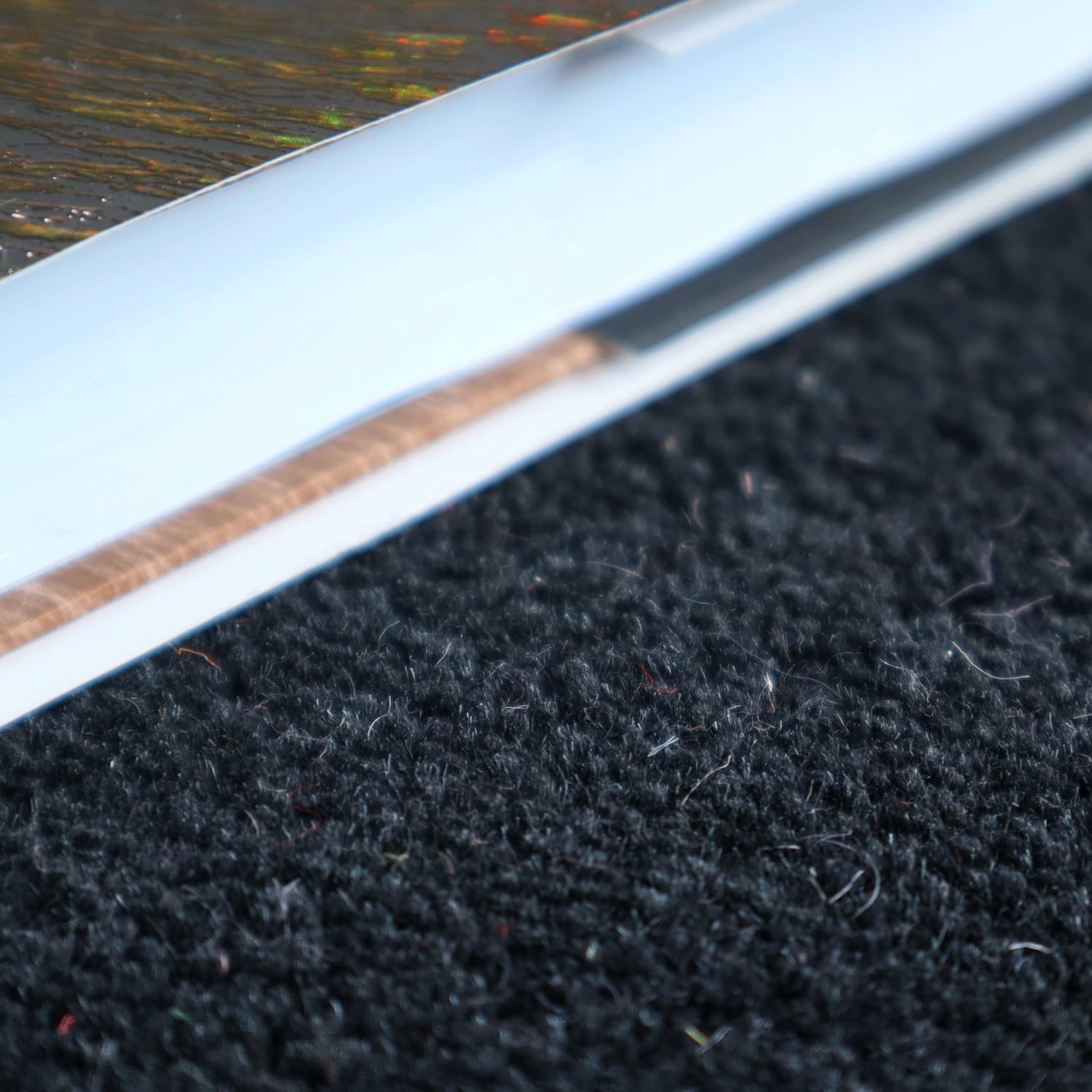Ručně všívaný kusový koberec Asra wool černá 6