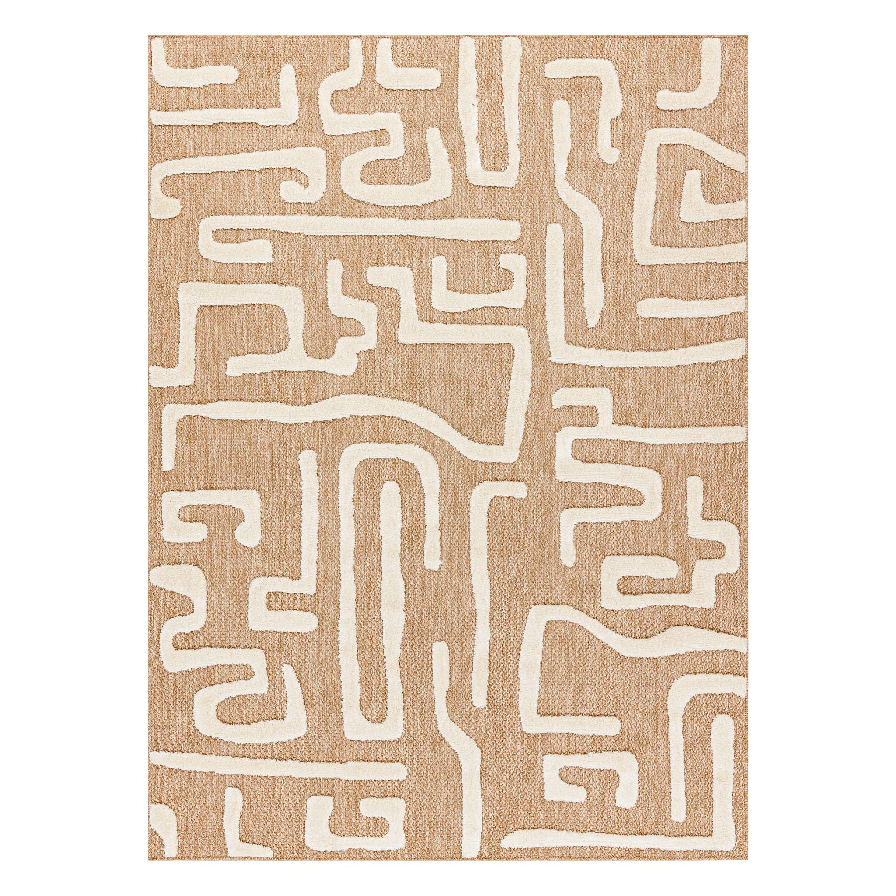 Kusový koberec Spark 0711A beige/cream