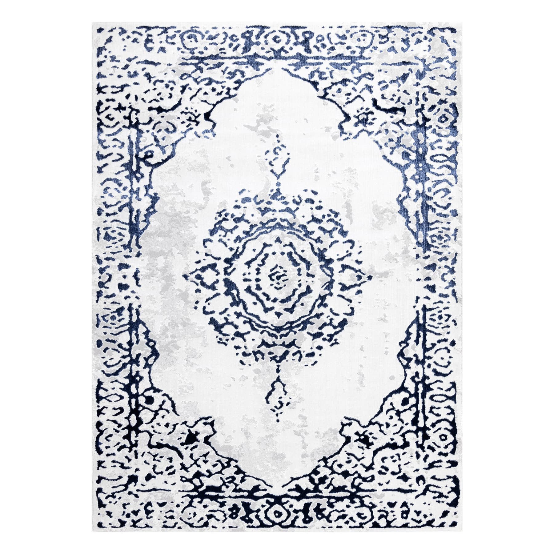 Kusový koberec Allure 1961 white/blue