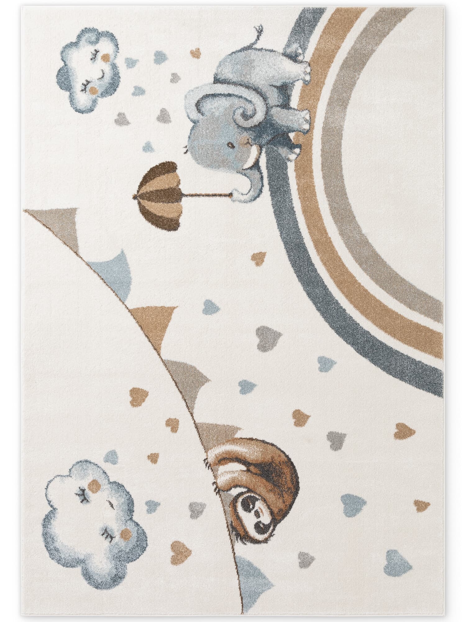 Dětský kusový koberec Villeroy & Boch Boho Kids 106306 Cream Multicolor