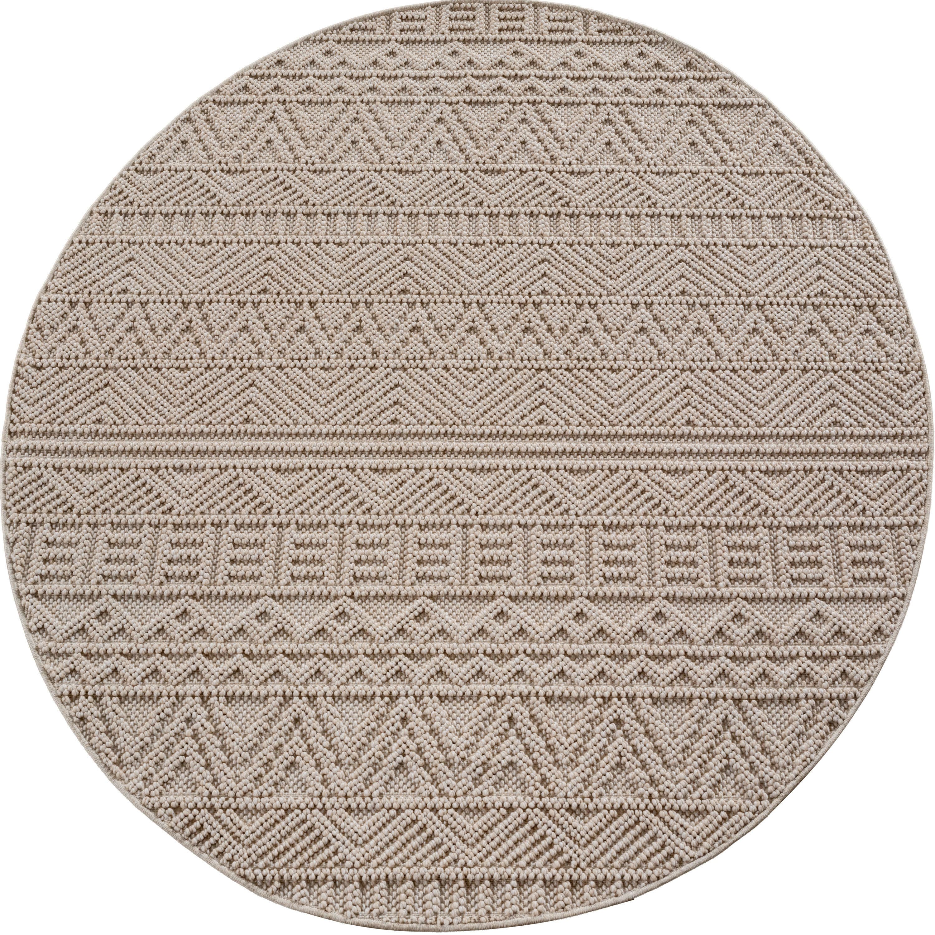 Kusový koberec Helix 2202 beige kruh