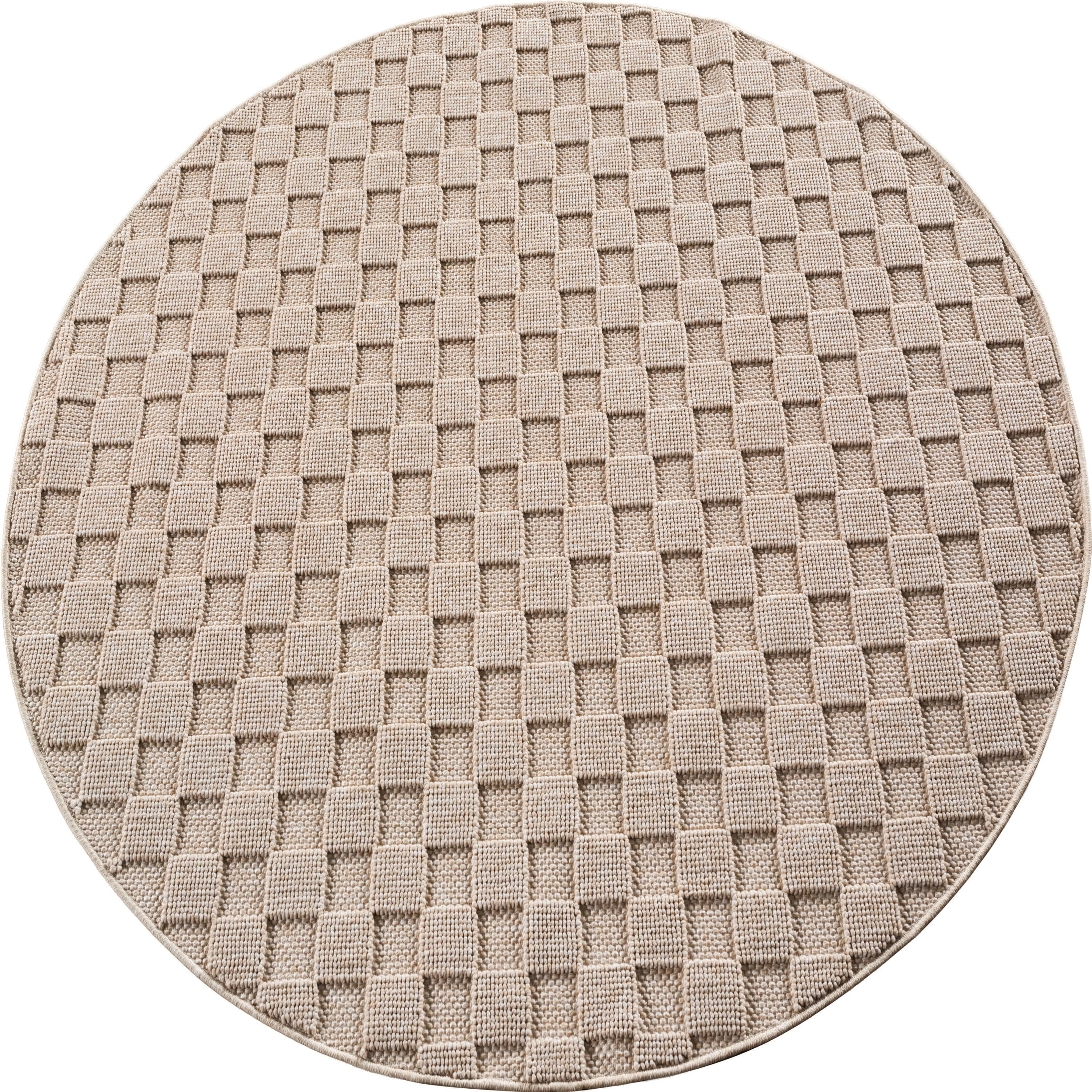 Kusový koberec Helix 2203 beige kruh