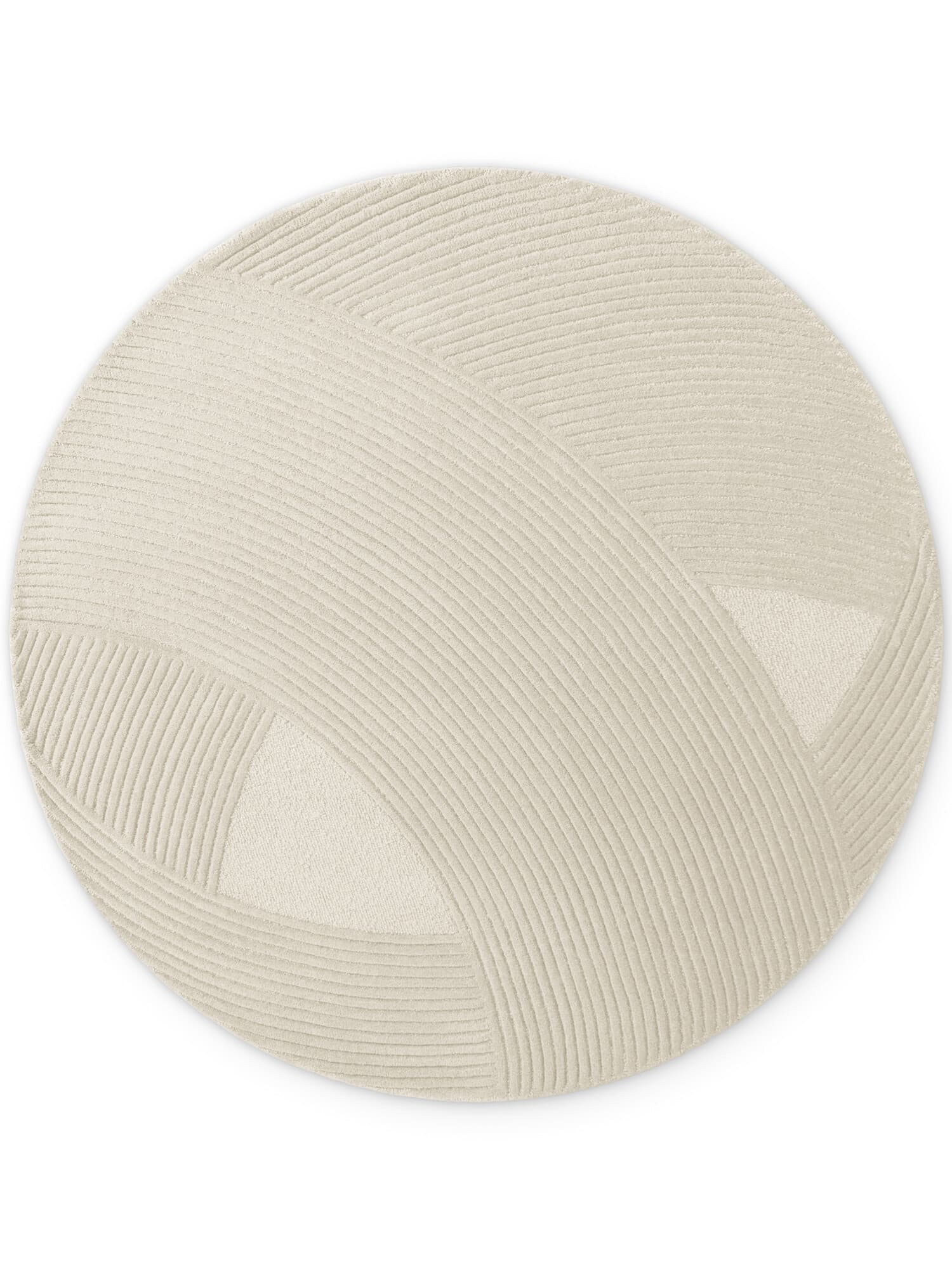 Kusový koberec Ted Baker Kensington 106399 Creme kruh