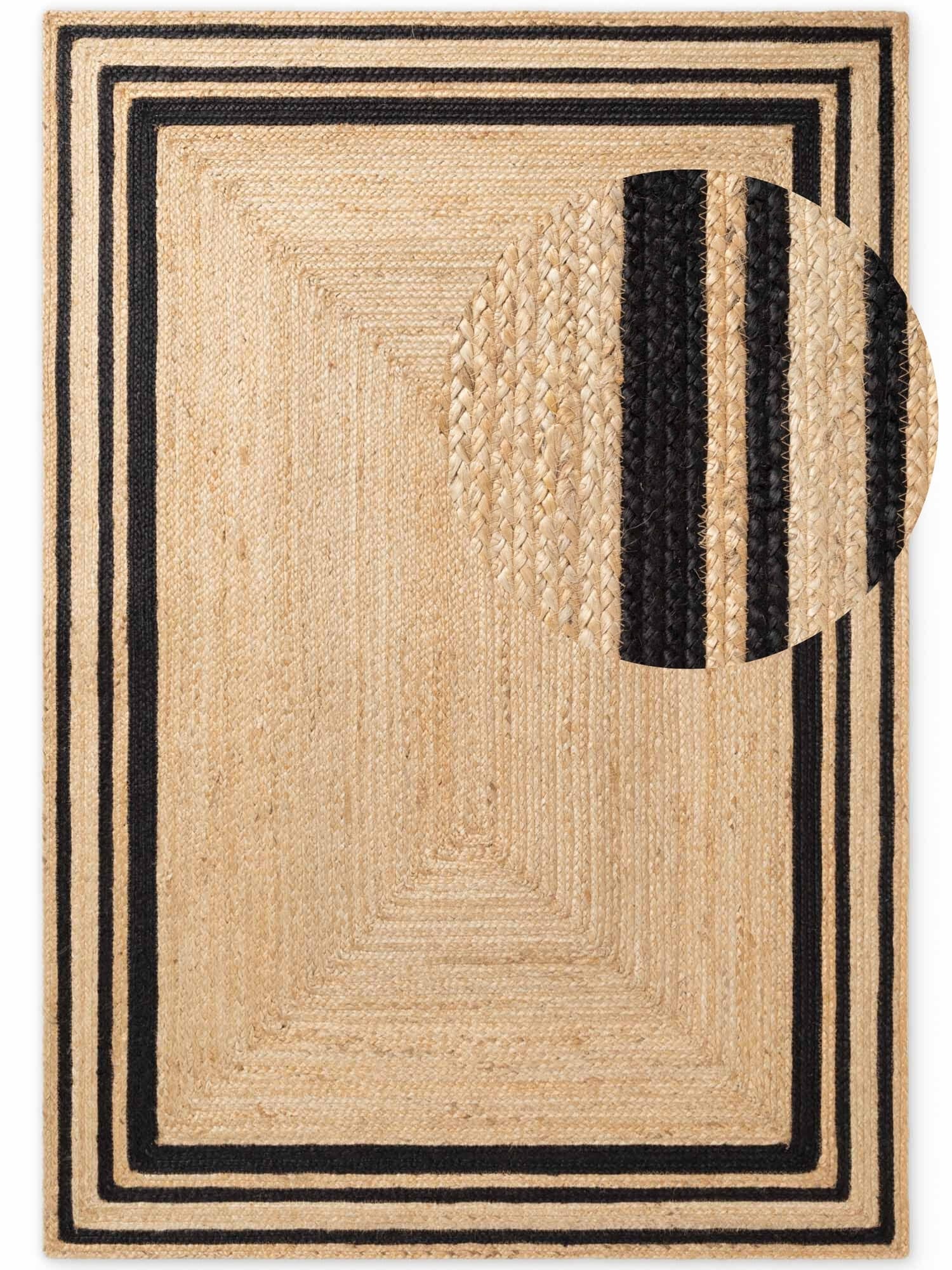 Kusový koberec Looma 106302 Natural Gold Black 6