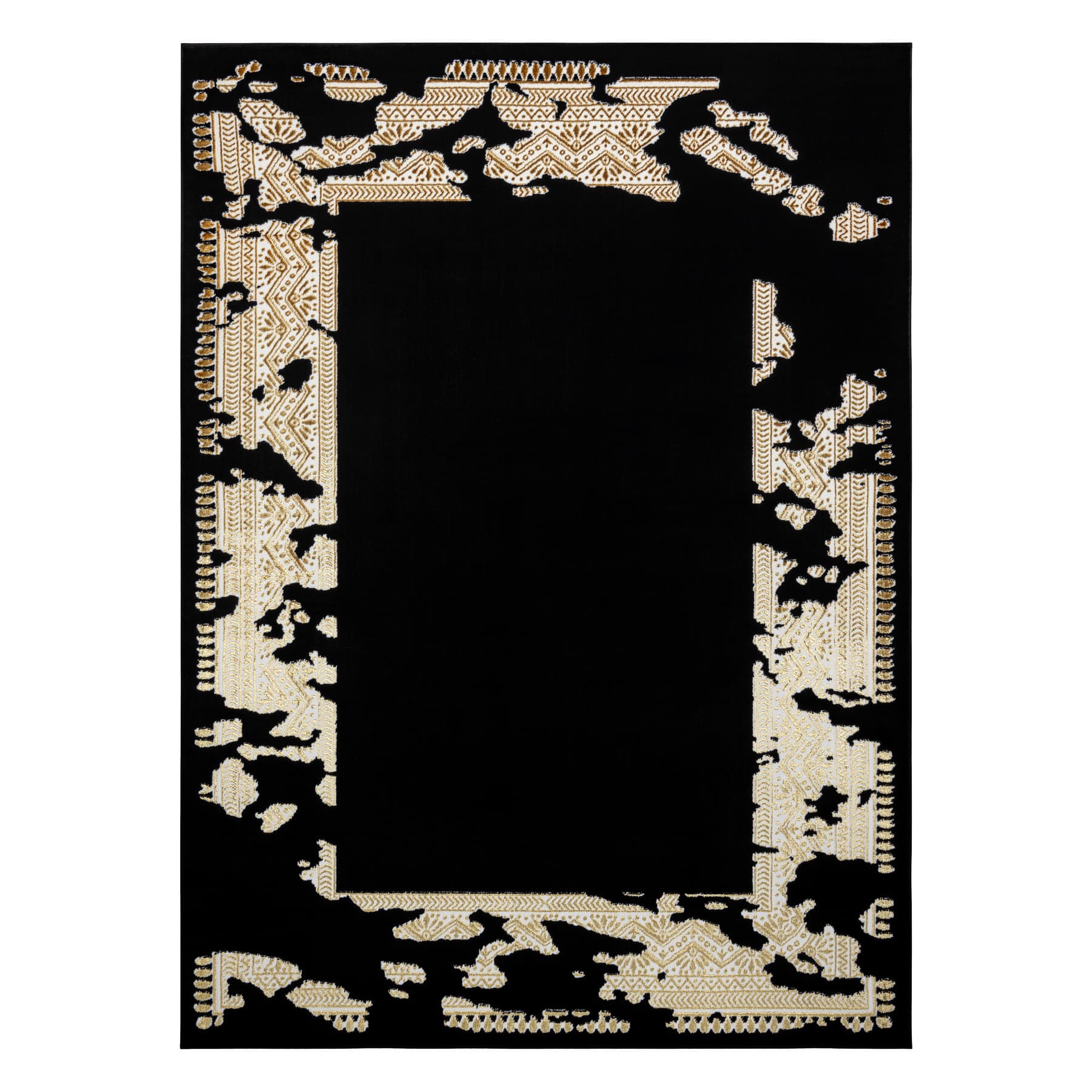 Kusový koberec Allure 1965 black/gold