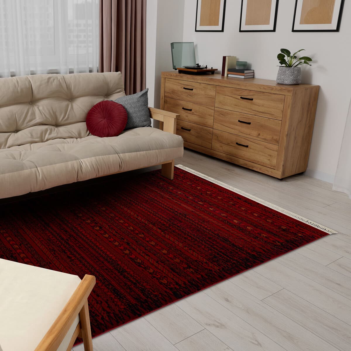 Kusový koberec Orient 5820 vínový 2