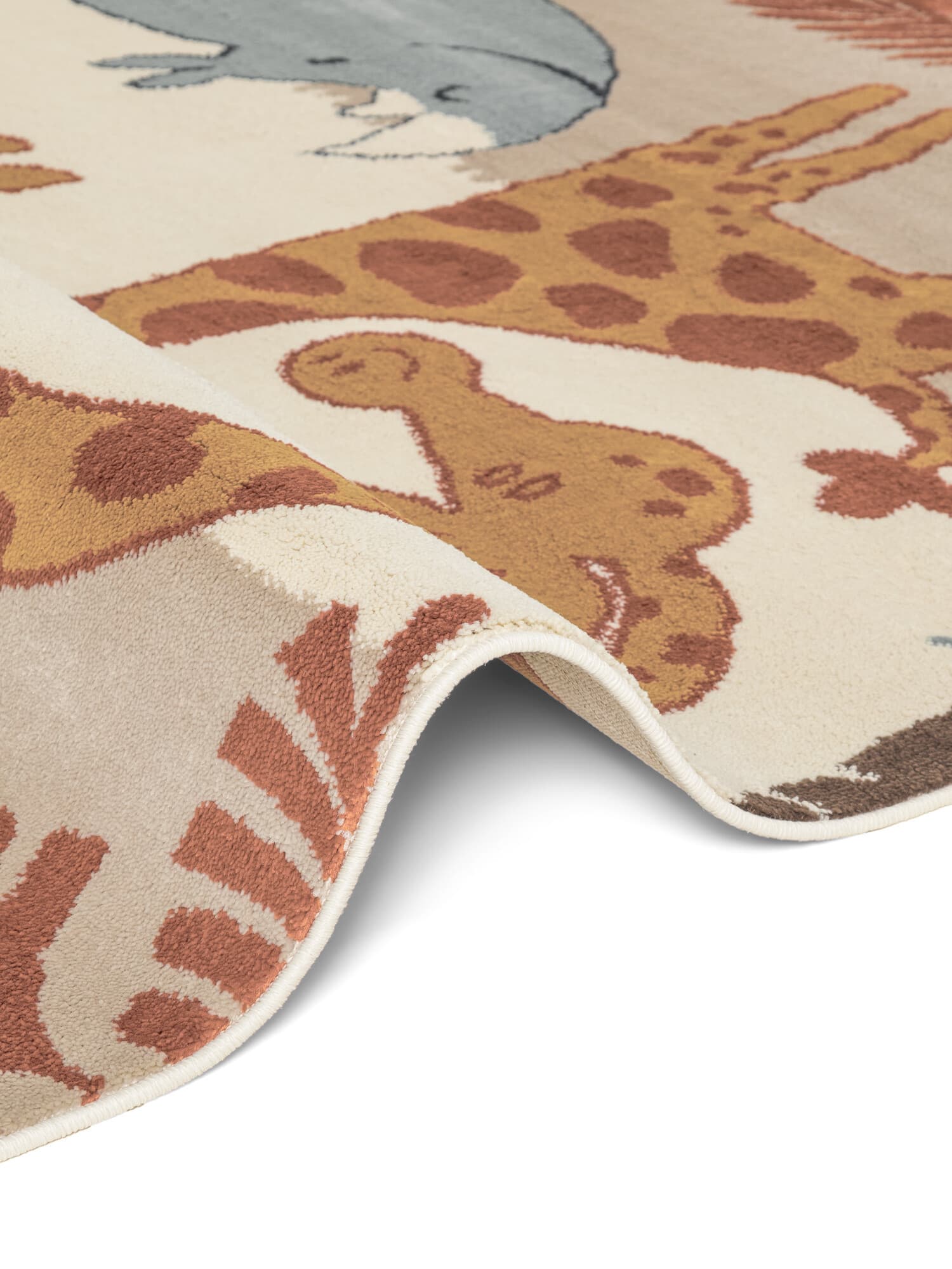 Dětský koberec Adventures 106409 Cream Multicolor kruh Kruh Ø 160 cm 2