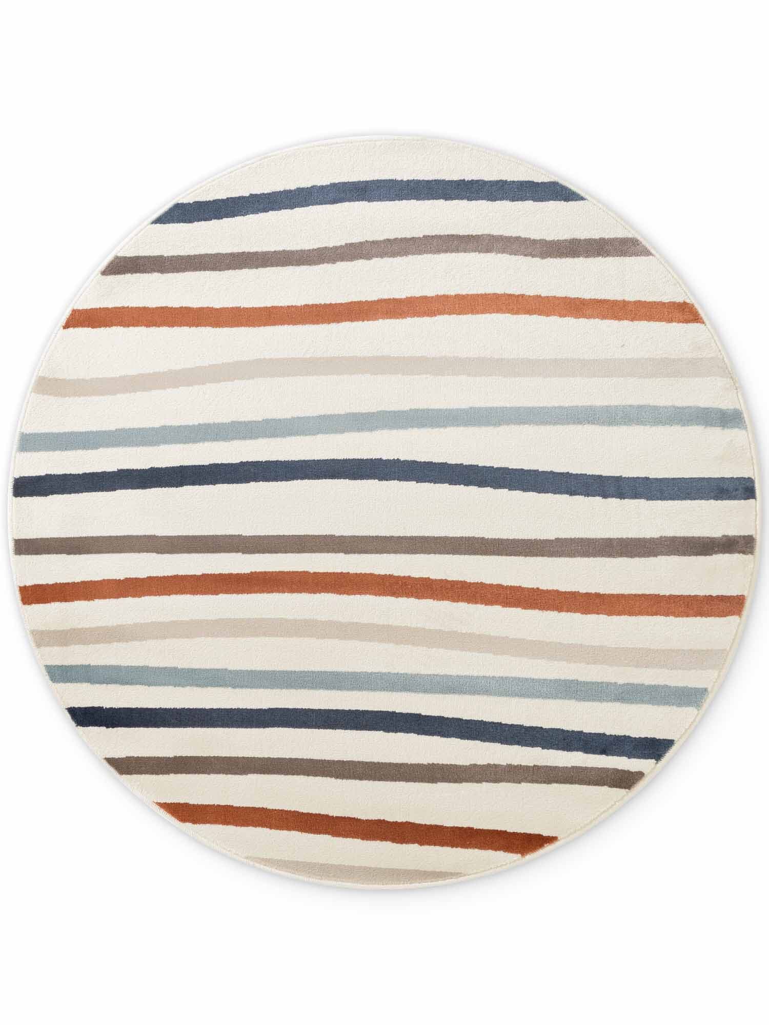 Dětský koberec Adventures 106410 Cream Multicolor kruh Kruh Ø 160 cm