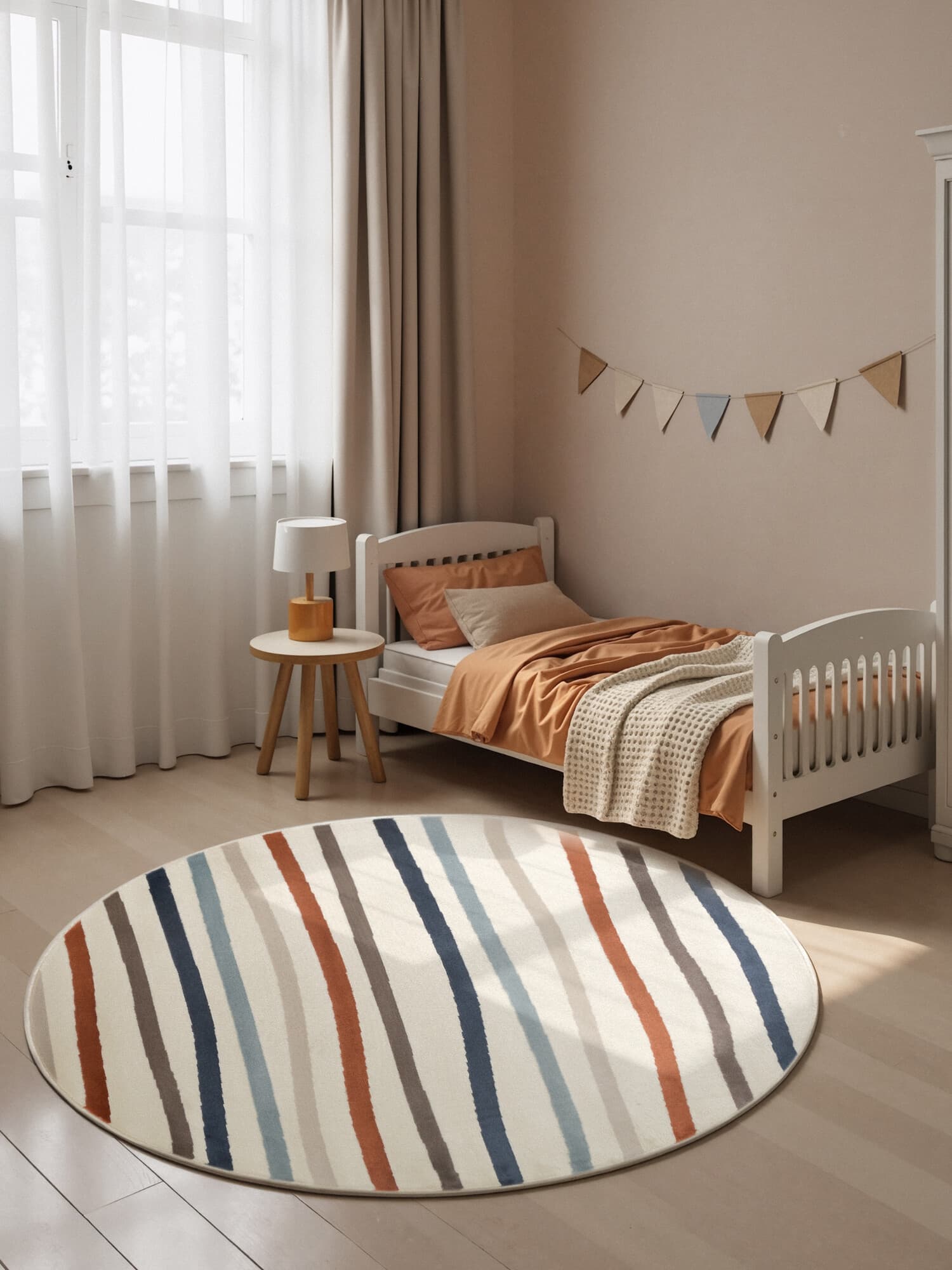 Dětský koberec Adventures 106410 Cream Multicolor kruh Kruh Ø 160 cm 7