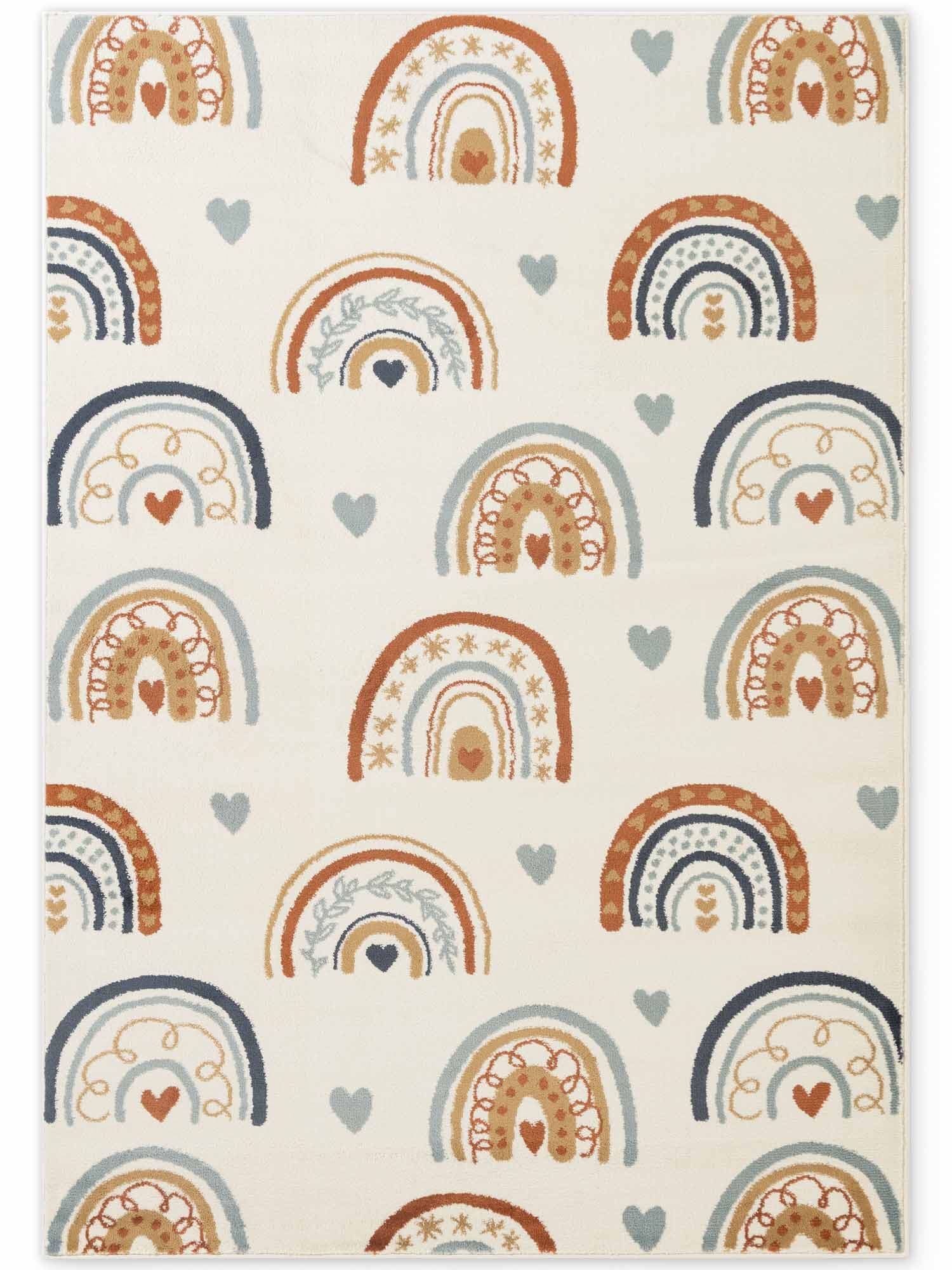 Dětský koberec Adventures 106415 Cream Multicolor