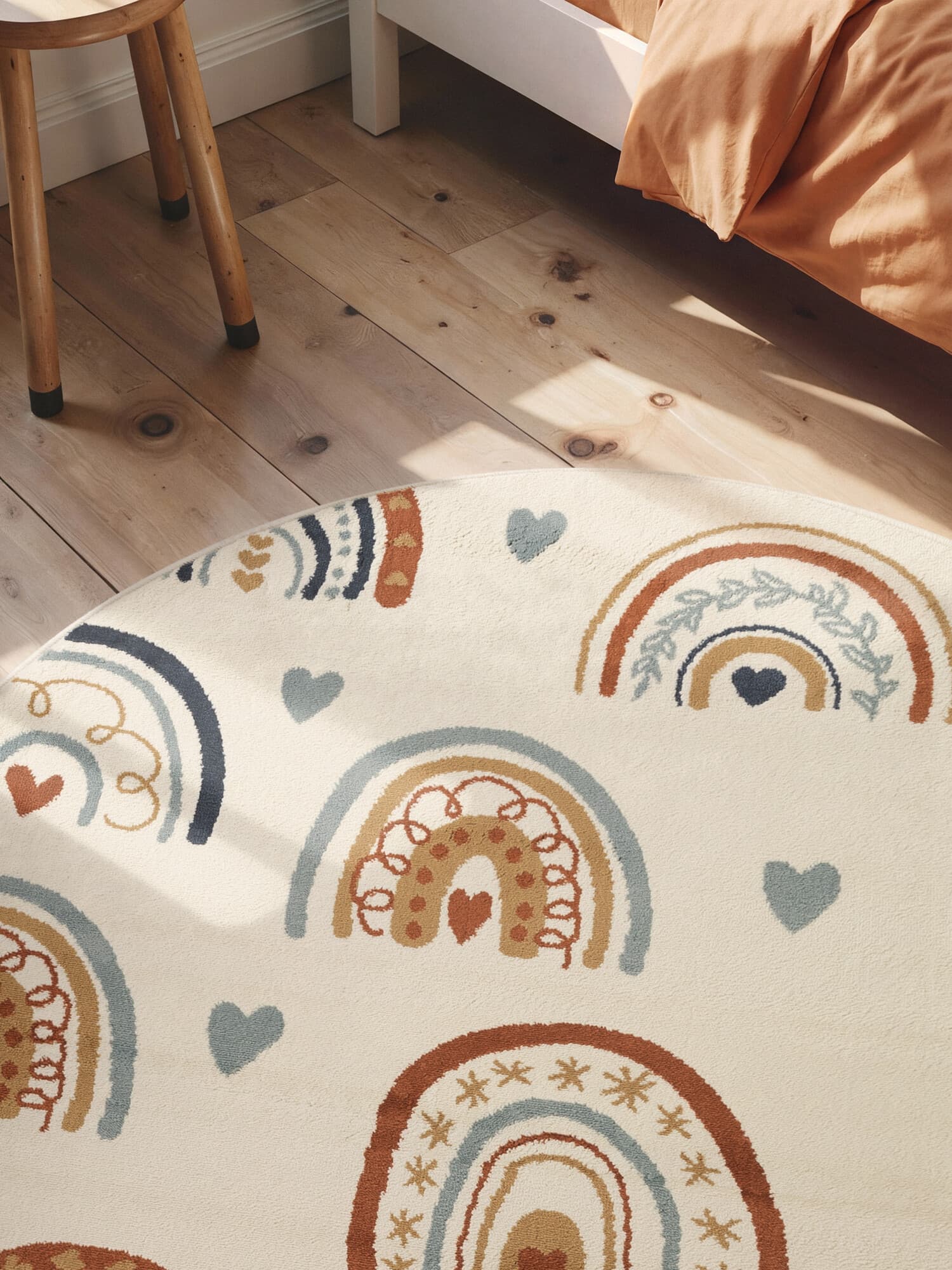 Dětský koberec Adventures 106415 Cream Multicolor kruh Kruh Ø 160 cm 9
