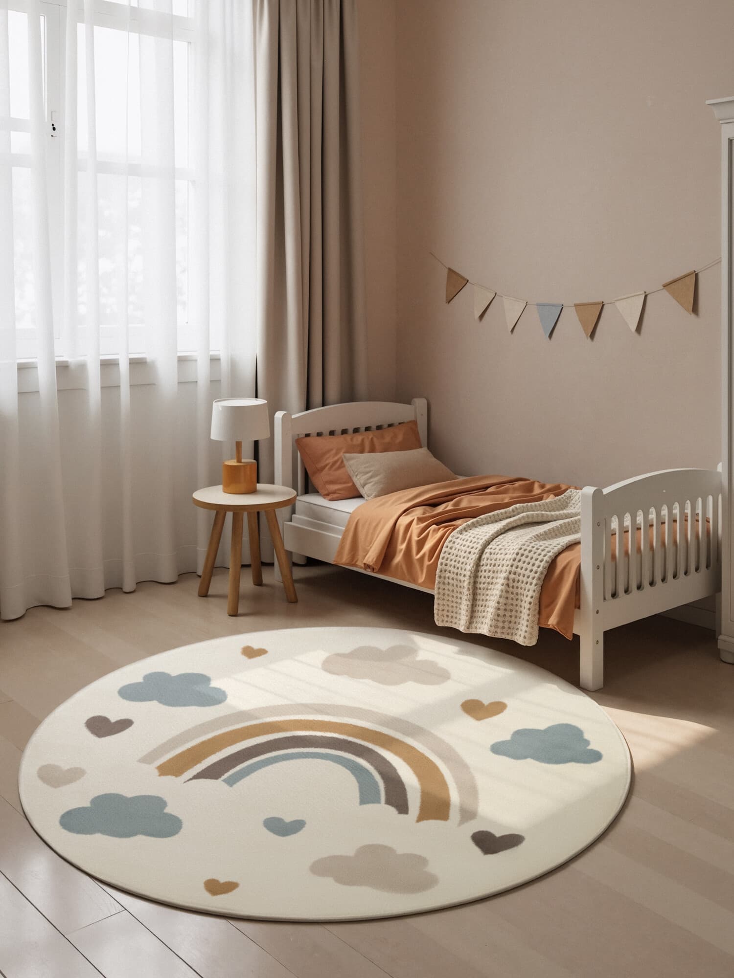Dětský koberec Adventures 106418 Cream Multicolor kruh Kruh Ø 160 cm 9