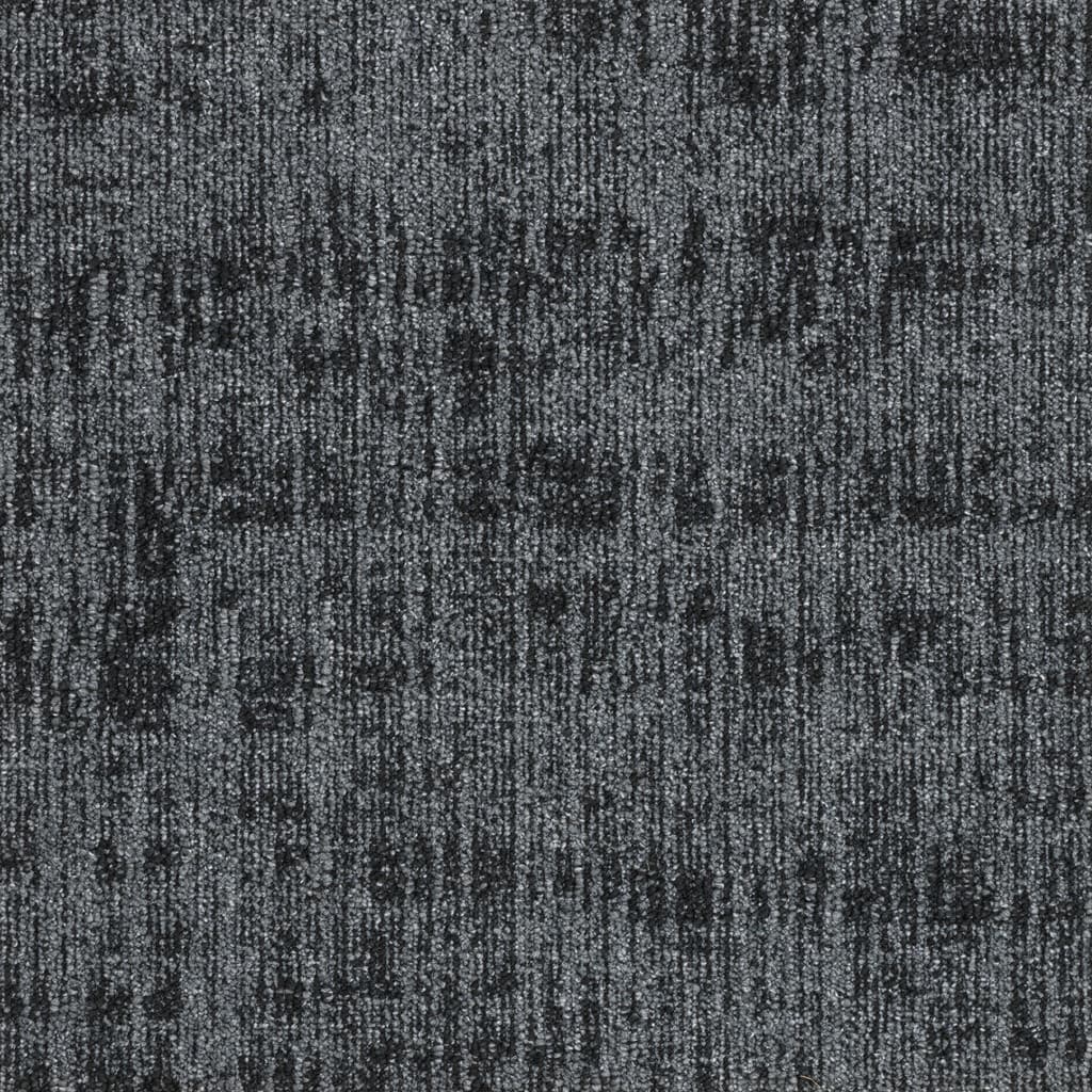 Kobercový čtverec MATRIX O 820 Bitumen šedo-černý 50x50 cm