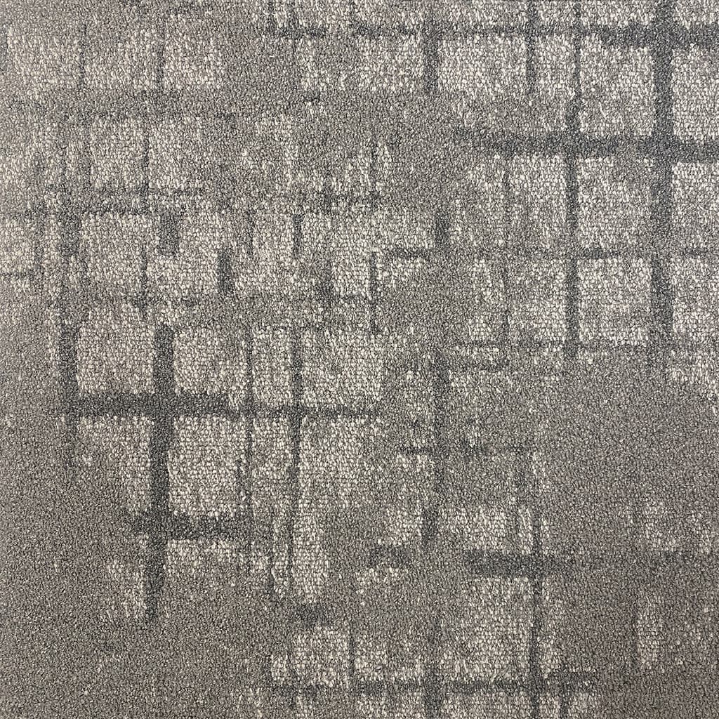 Kobercový čtverec MACRO 96 Bitumen šedý 50x50 cm