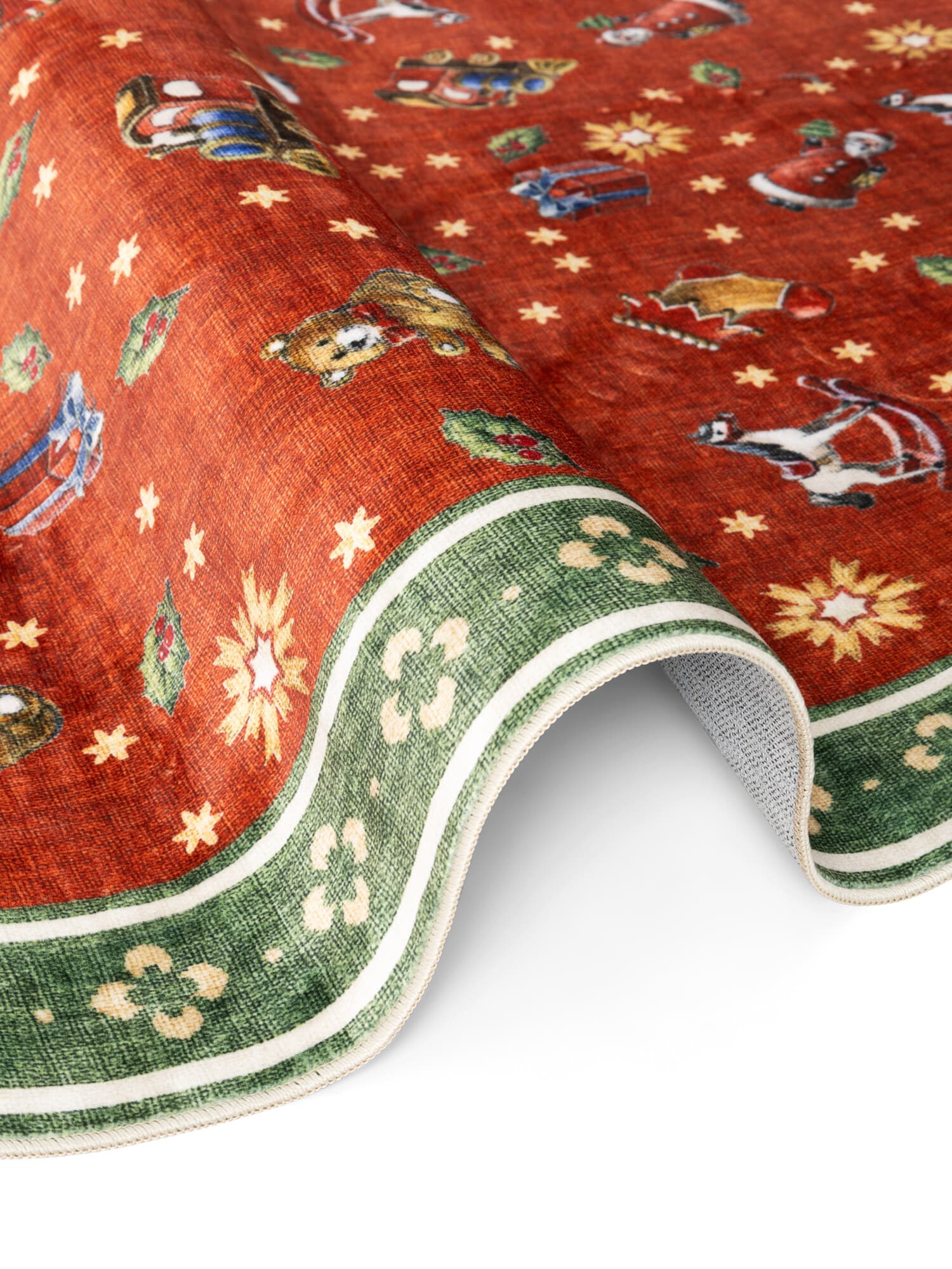 Kusový koberec Villeroy & Boch Toy's delight 106499 Red Green kruh Kruh Ø 160 cm 6