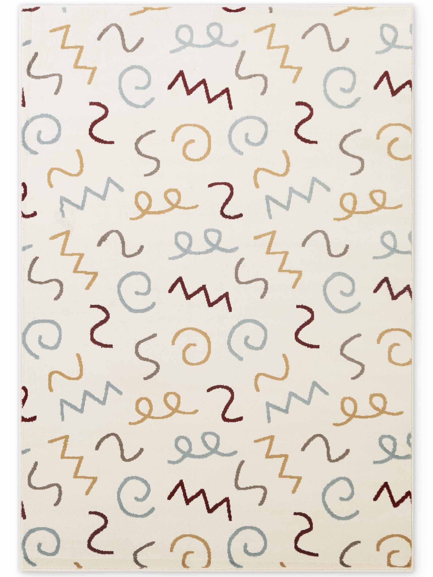 Dětský koberec Adventures 106422 Cream Multicolor