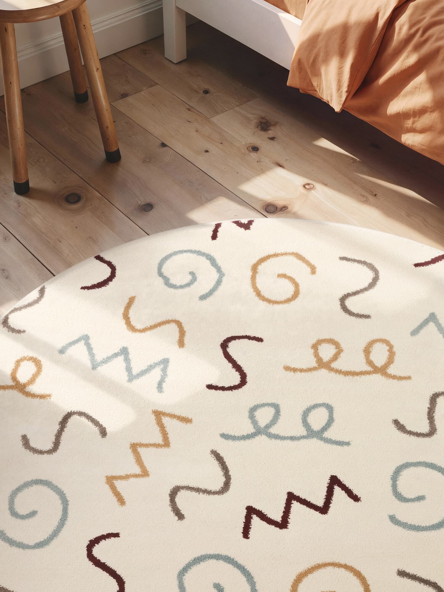 Dětský koberec Adventures 106422 Cream Multicolor kruh Kruh Ø 160 cm 7