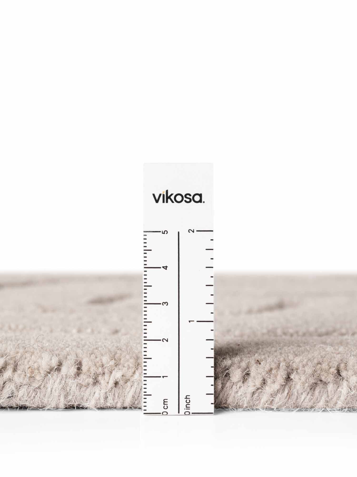 Kusový koberec Vikosa Arcura 106270 Light Grey kruh Kruh Ø 120 cm 6