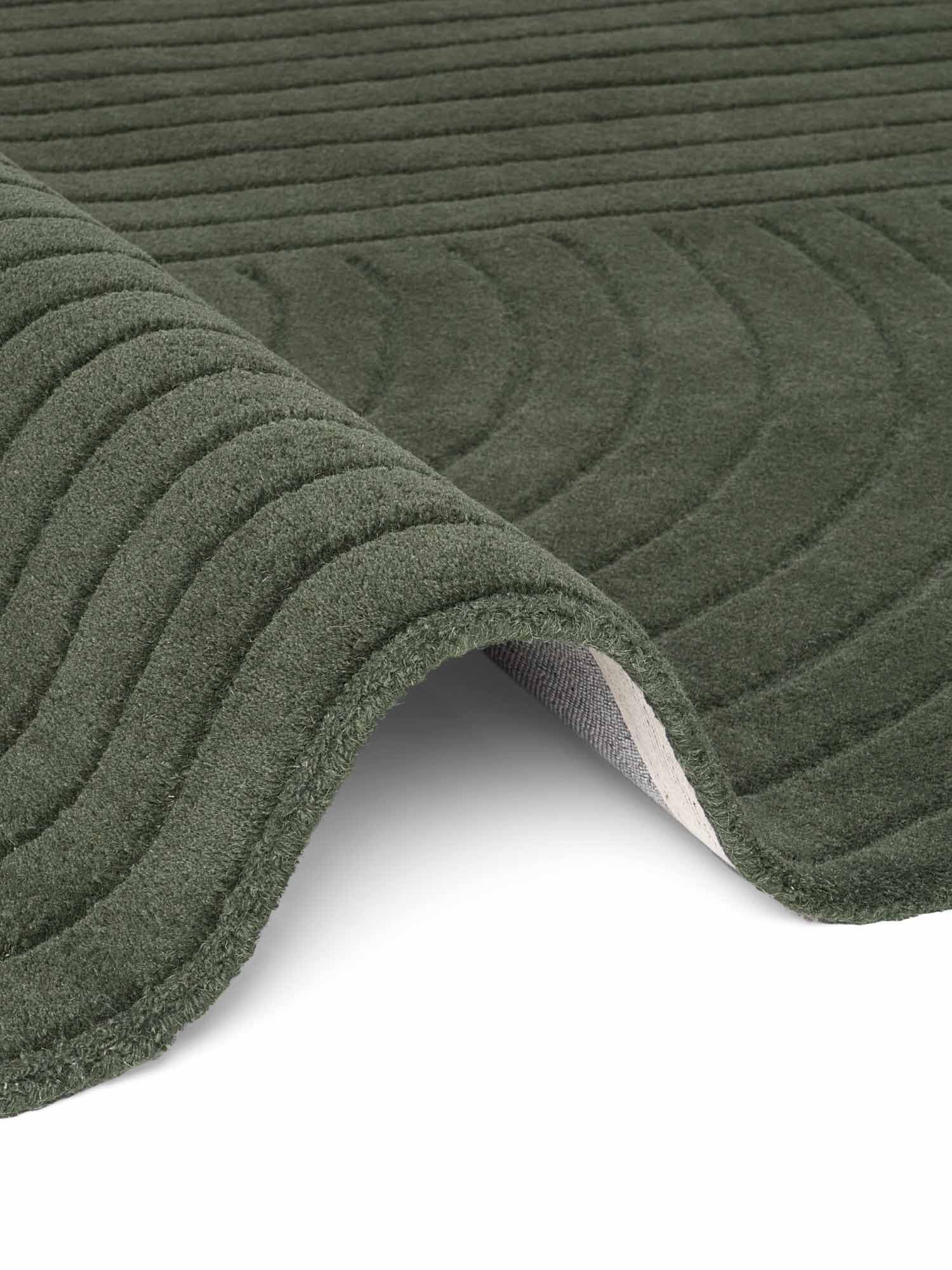 Kusový koberec Vikosa Arcura 106271 Dark Green kruh Kruh Ø 200 cm 3