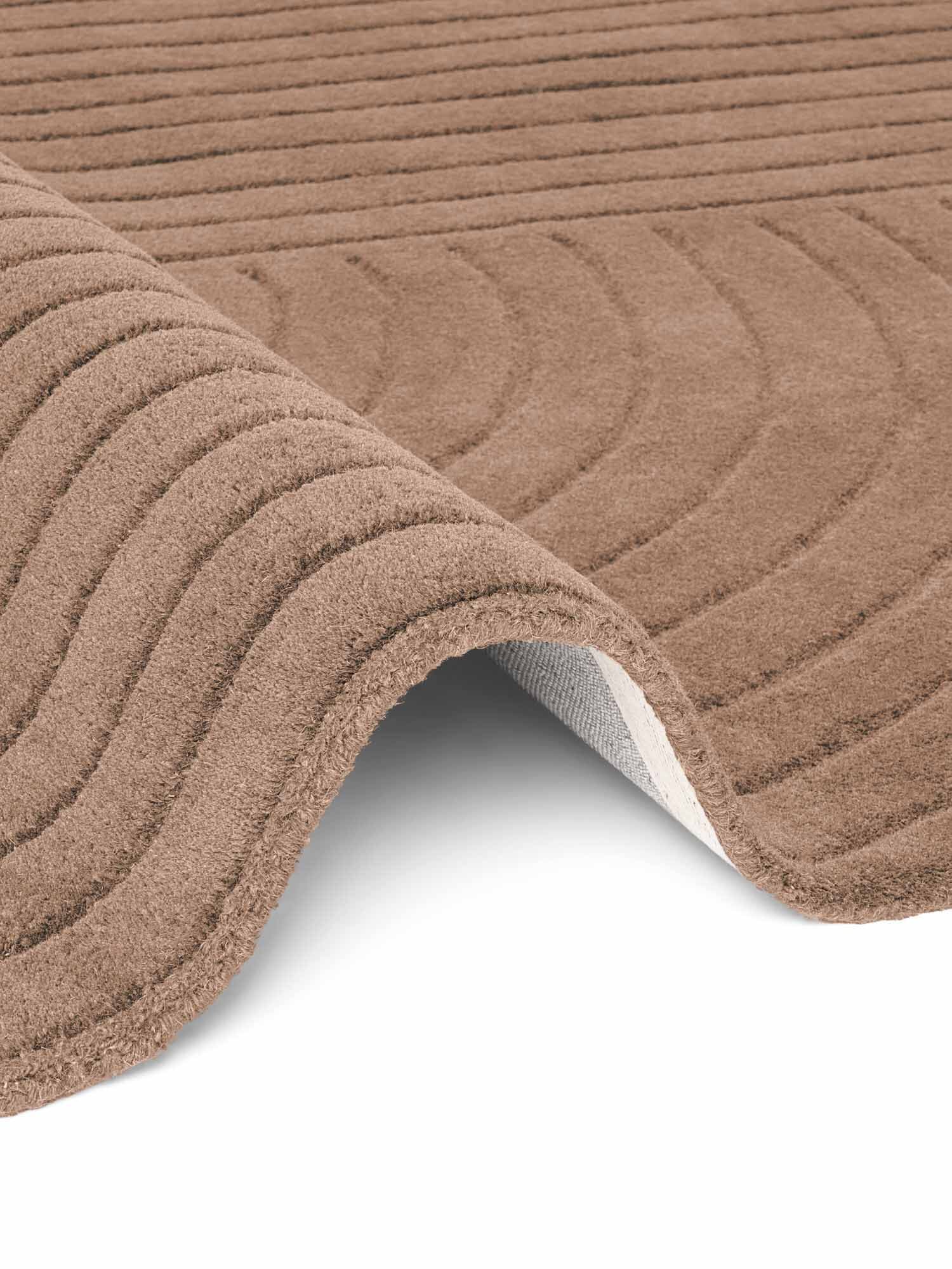 Kusový koberec Vikosa Arcura 106300 Brown kruh Kruh Ø 120 cm 3