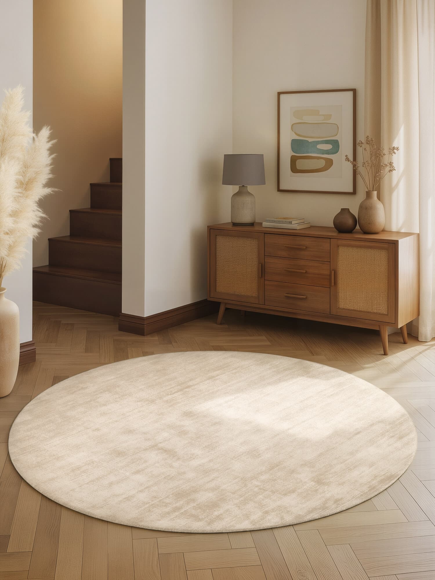 Kusový koberec Vikosa Jane 106293 Ivory kruh Kruh Ø 120 cm 2