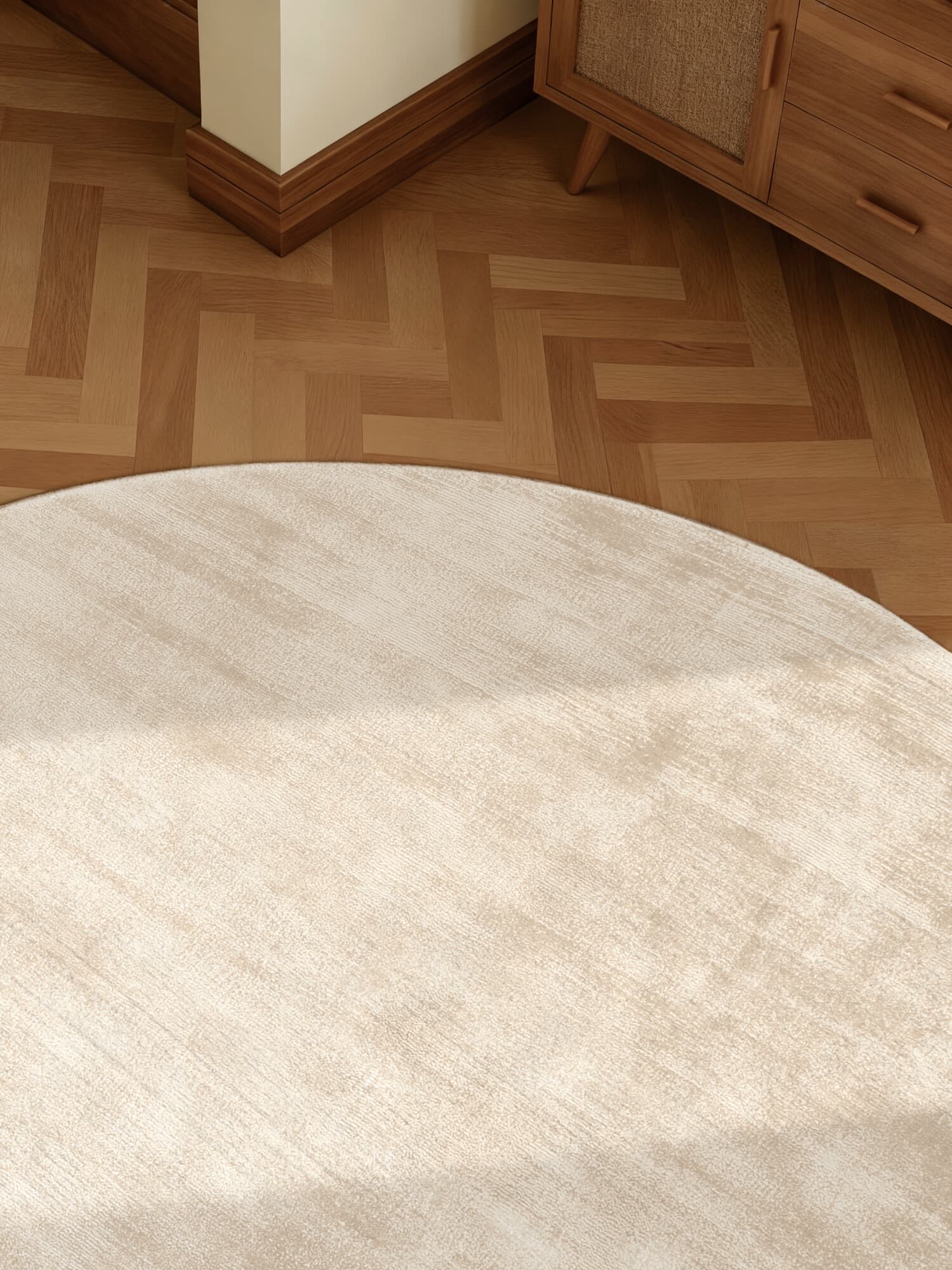 Kusový koberec Vikosa Jane 106293 Ivory kruh Kruh Ø 120 cm 7