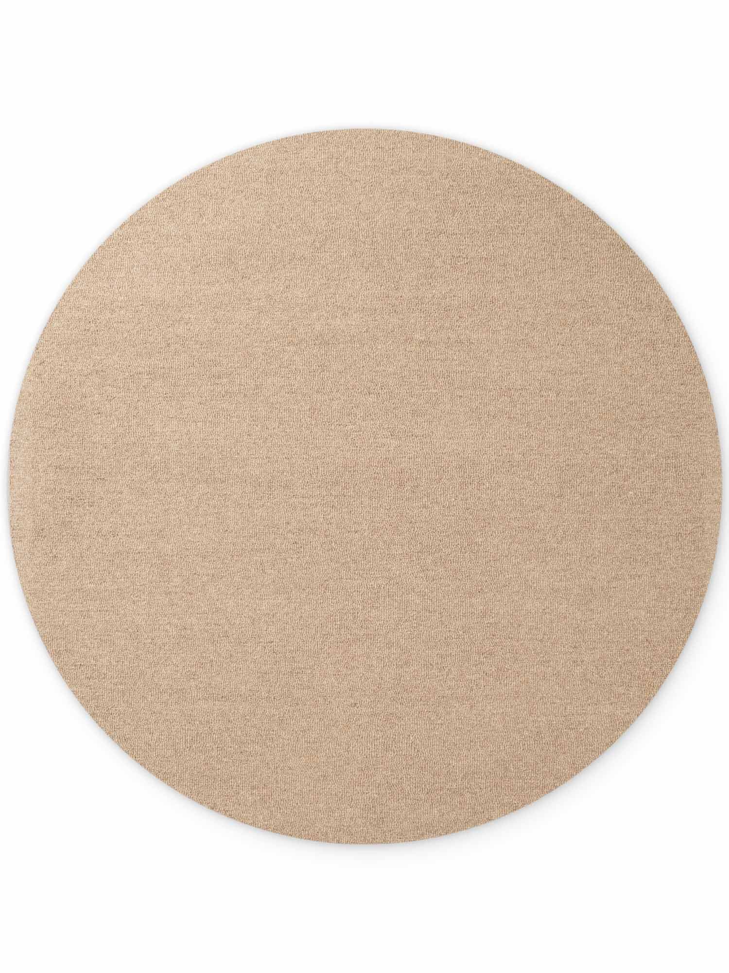 Kusový koberec Puristic Knots 106320 Beige kruh z kolekce Elle Kruh Ø 160 cm